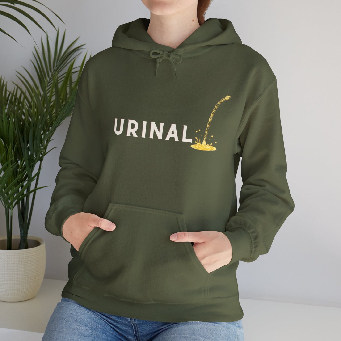 Urinal Unisex Hooded Sweatshirt