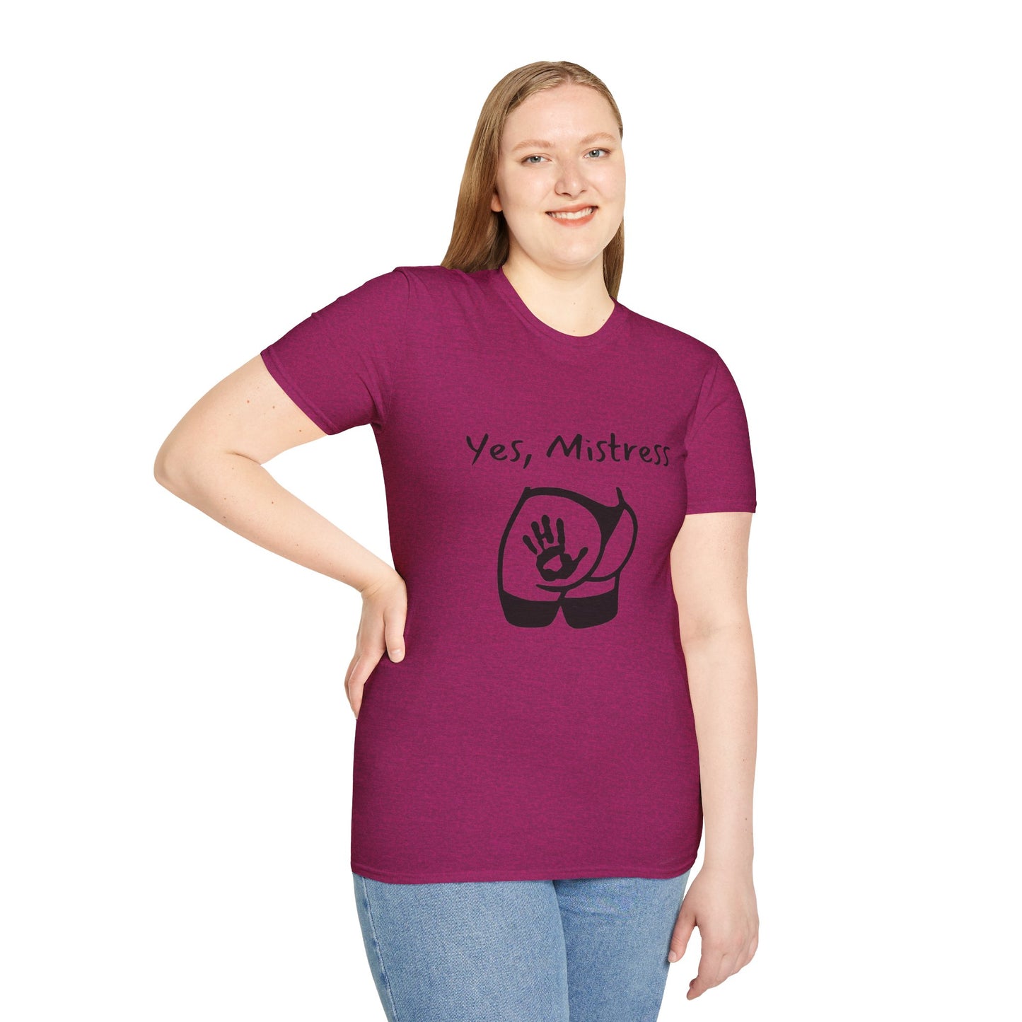 Yes, Mistress Unisex Softstyle T-Shirt