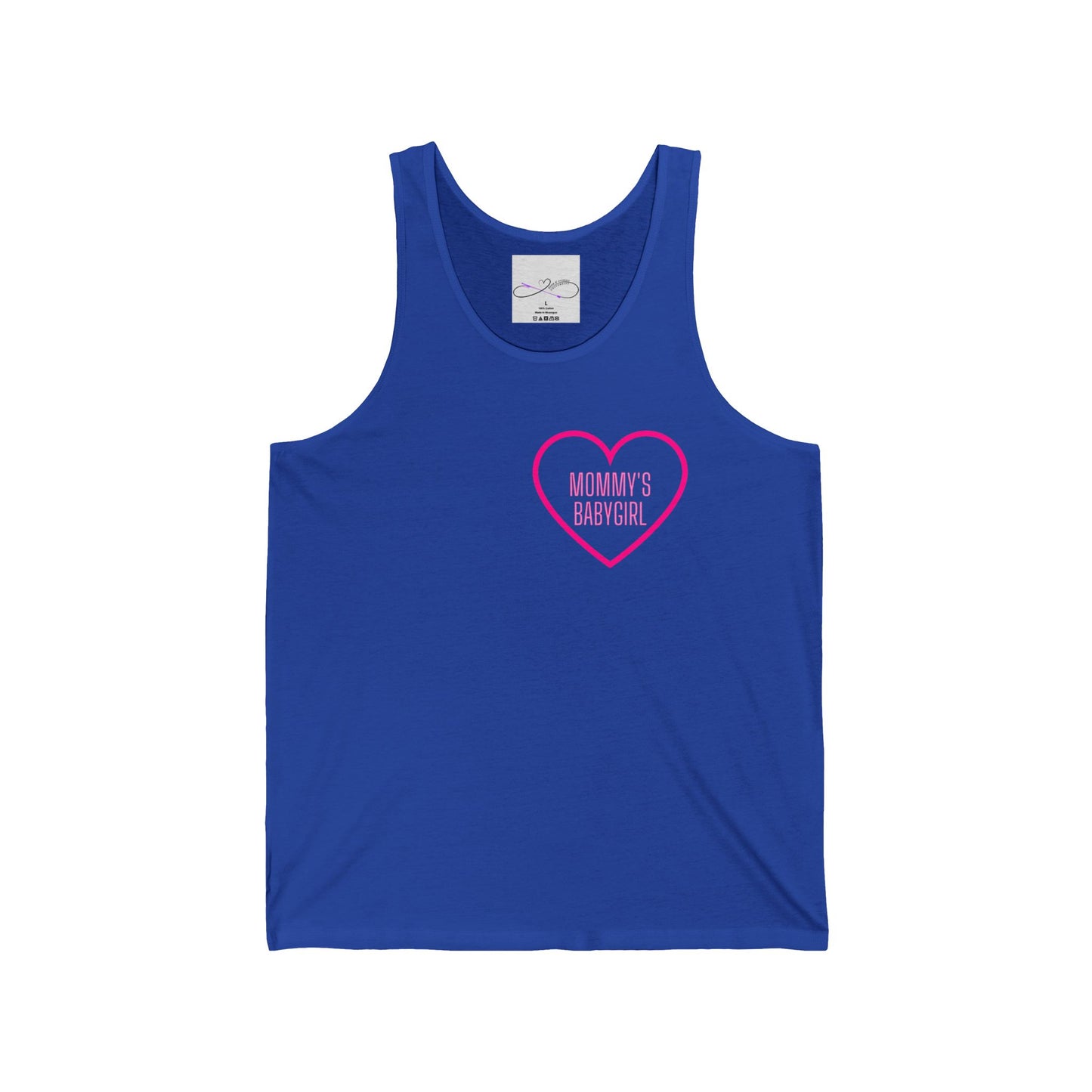 Mommy's Babygirl Unisex Jersey Tank