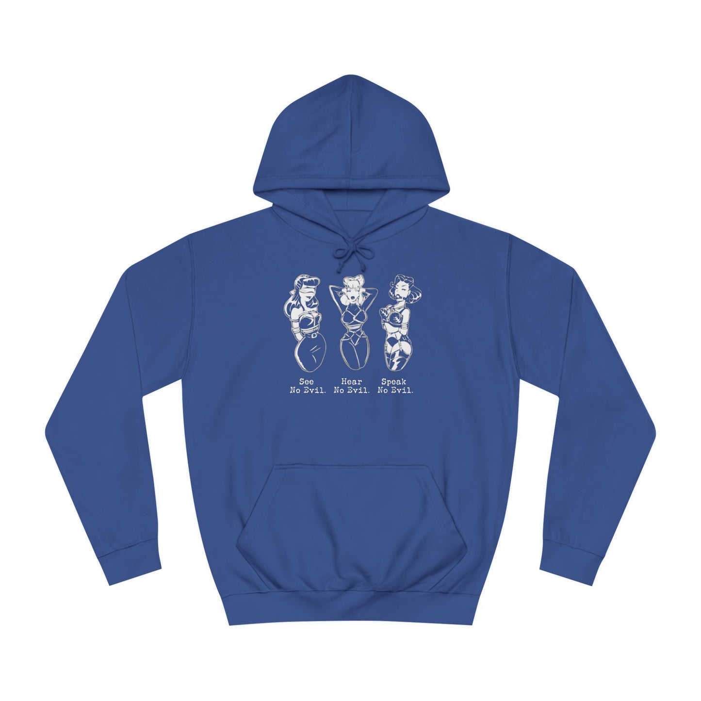 See, Hear, Speak No Evil Unisex Hoodie