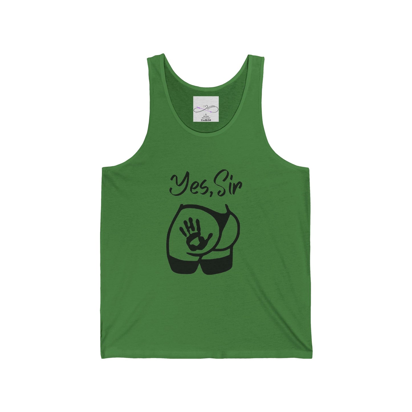 Yes, Sir Unisex Jersey Tank