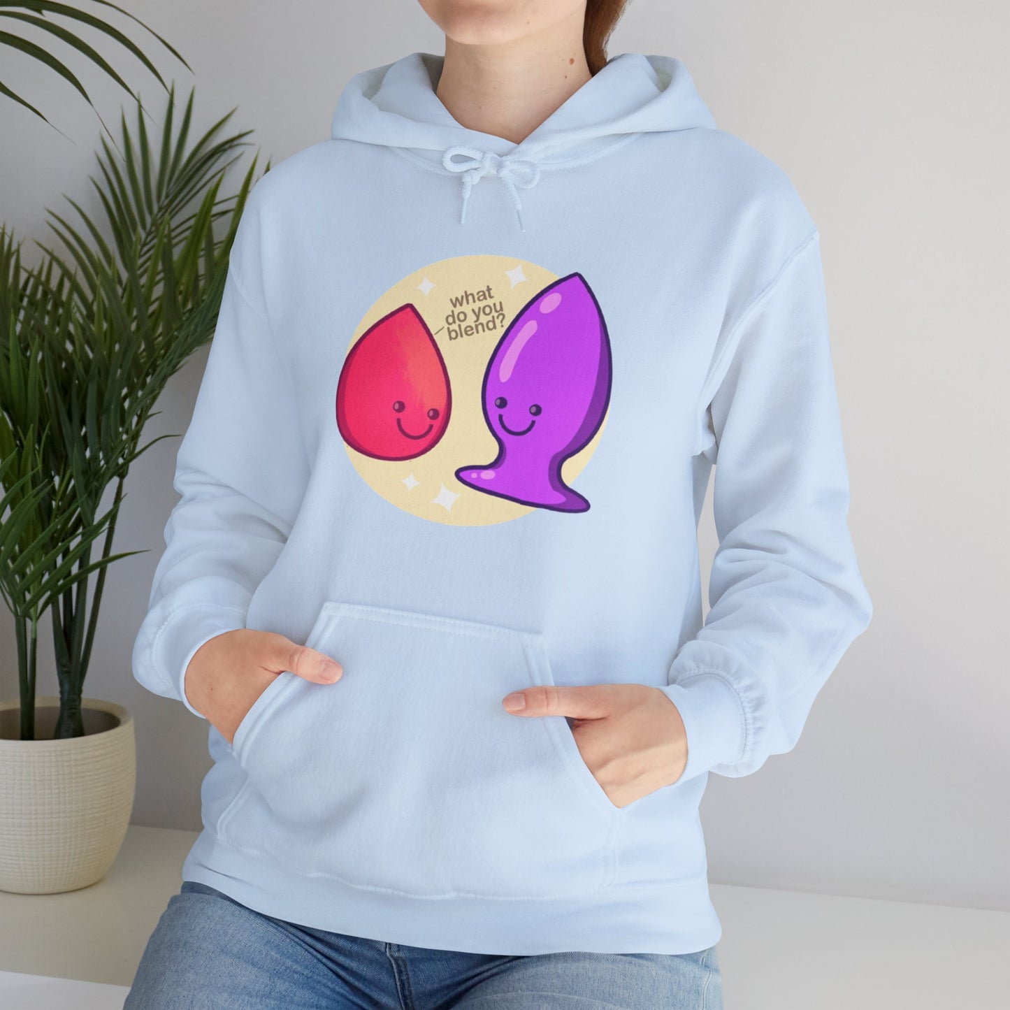 What Do You Blend? Unisex Hooded Sweatshirt