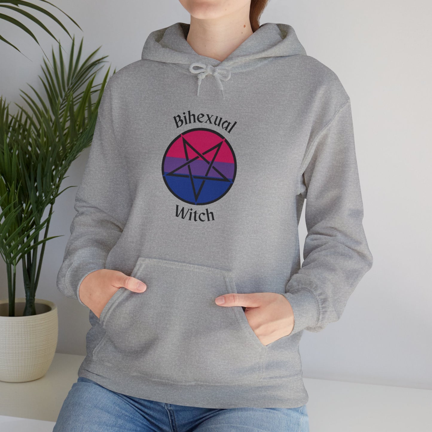 Bihexual Witch Unisex Hooded Sweatshirt
