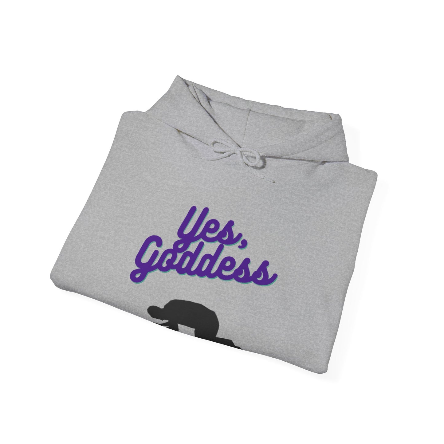 Yes, Goddess Unisex Hooded Sweatshirt