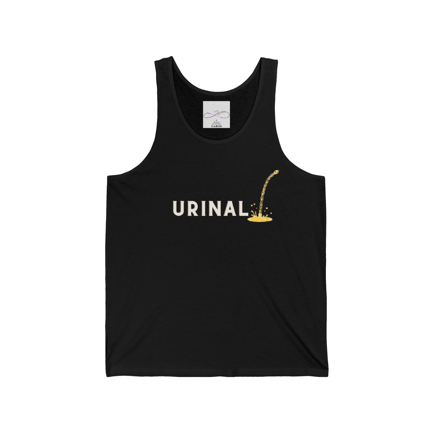 Urinal Unisex Jersey Tank