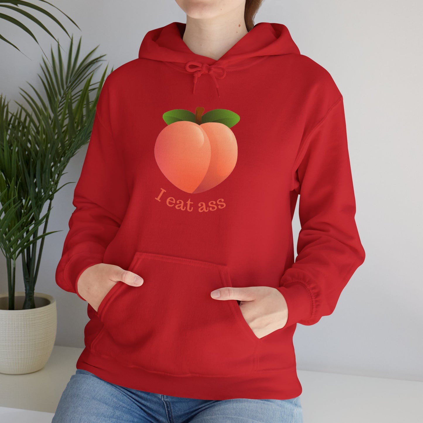 Peaches Unisex Hooded Sweatshirt