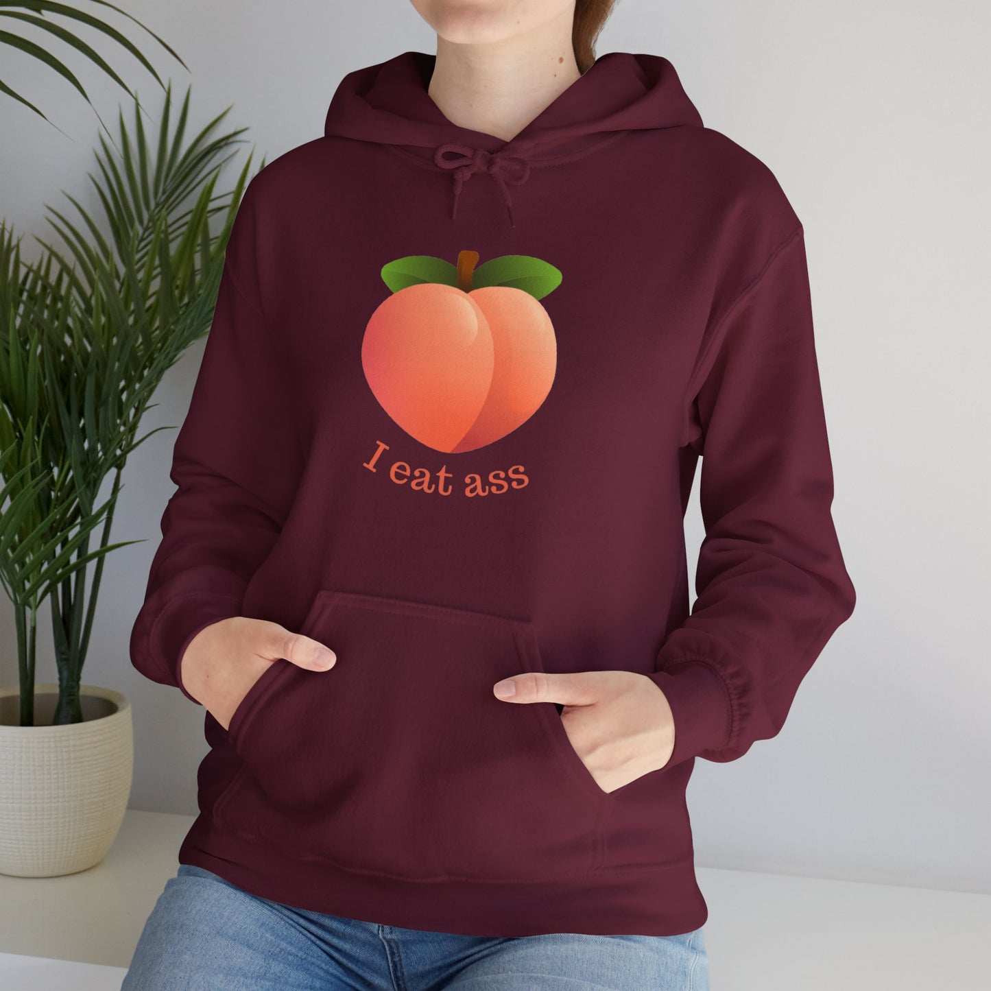 Peaches Unisex Hooded Sweatshirt