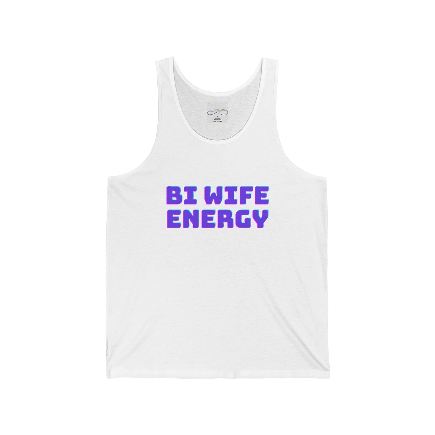 Bi Wife Energy Unisex Jersey Tank