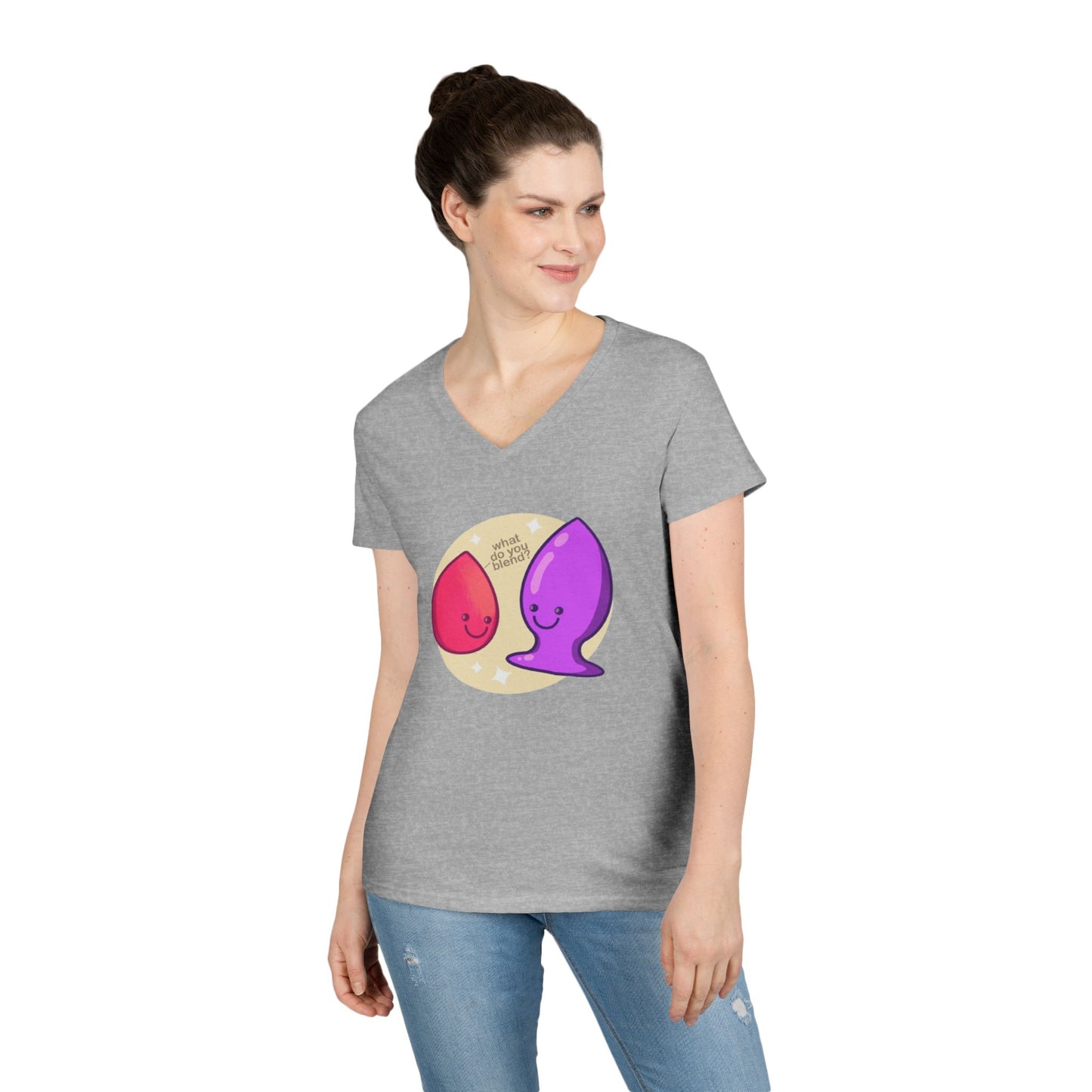 What Do You Blend? V-Neck T-Shirt