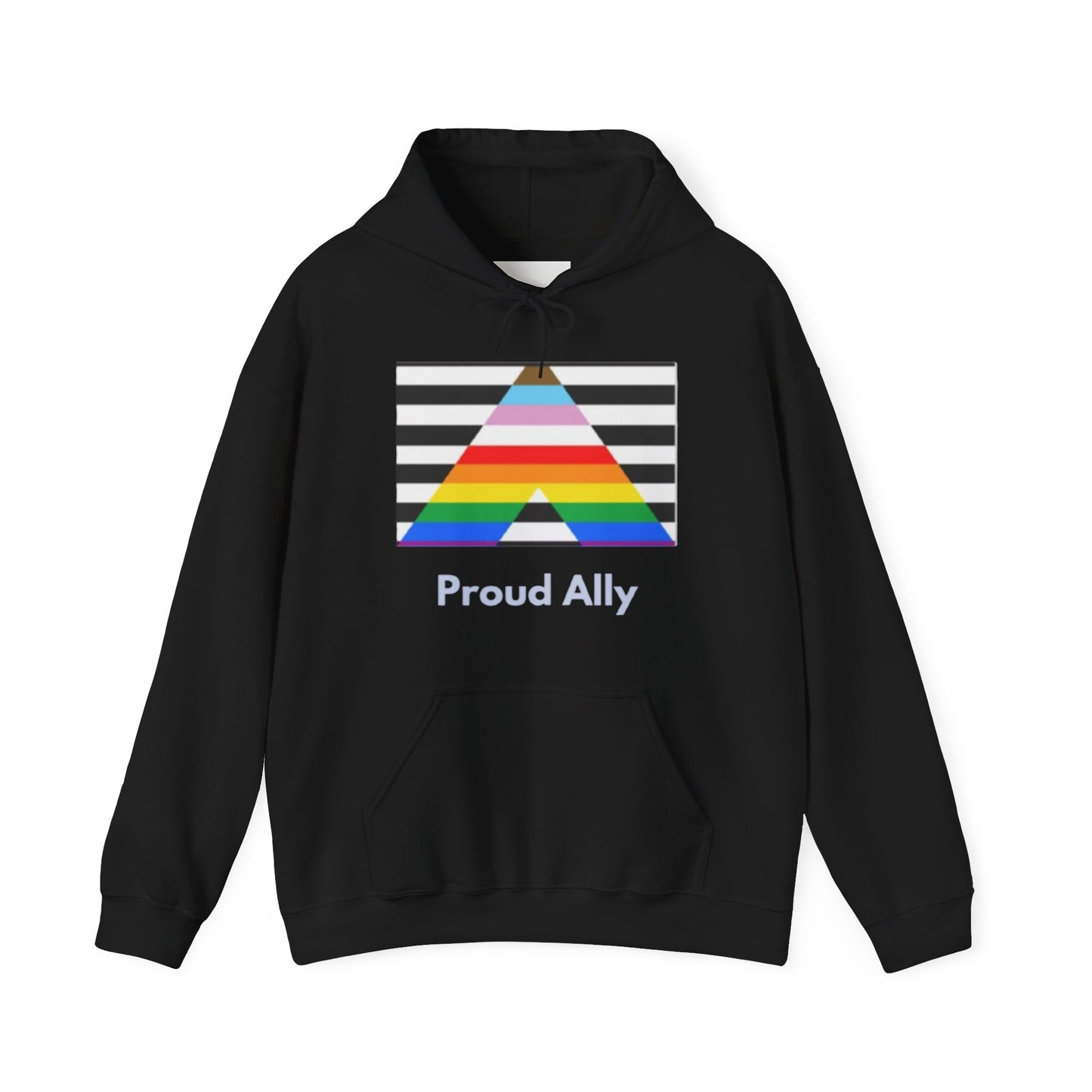 Proud Ally Unisex Hooded Sweatshirt