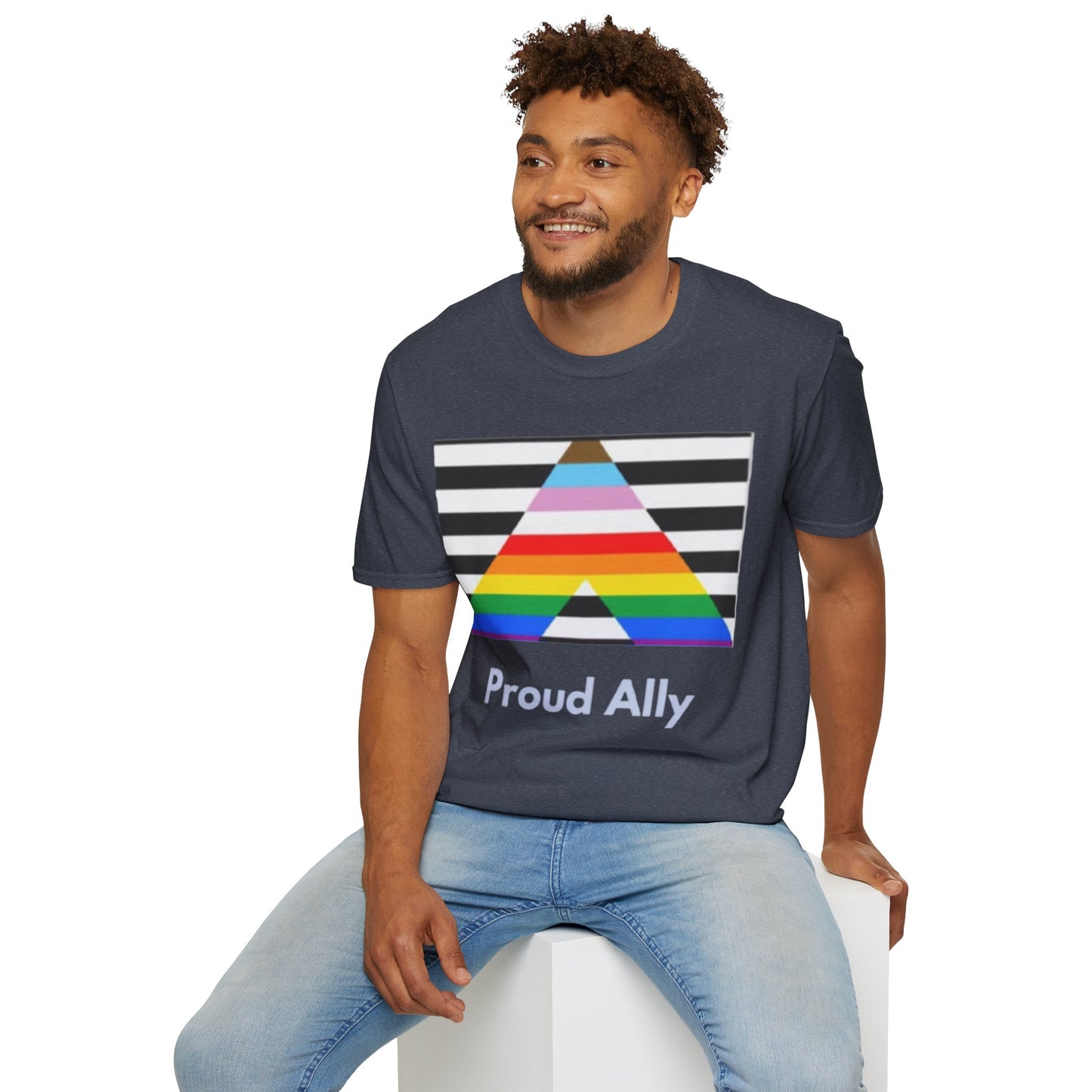 Proud Ally Unisex Softstyle T-Shirt