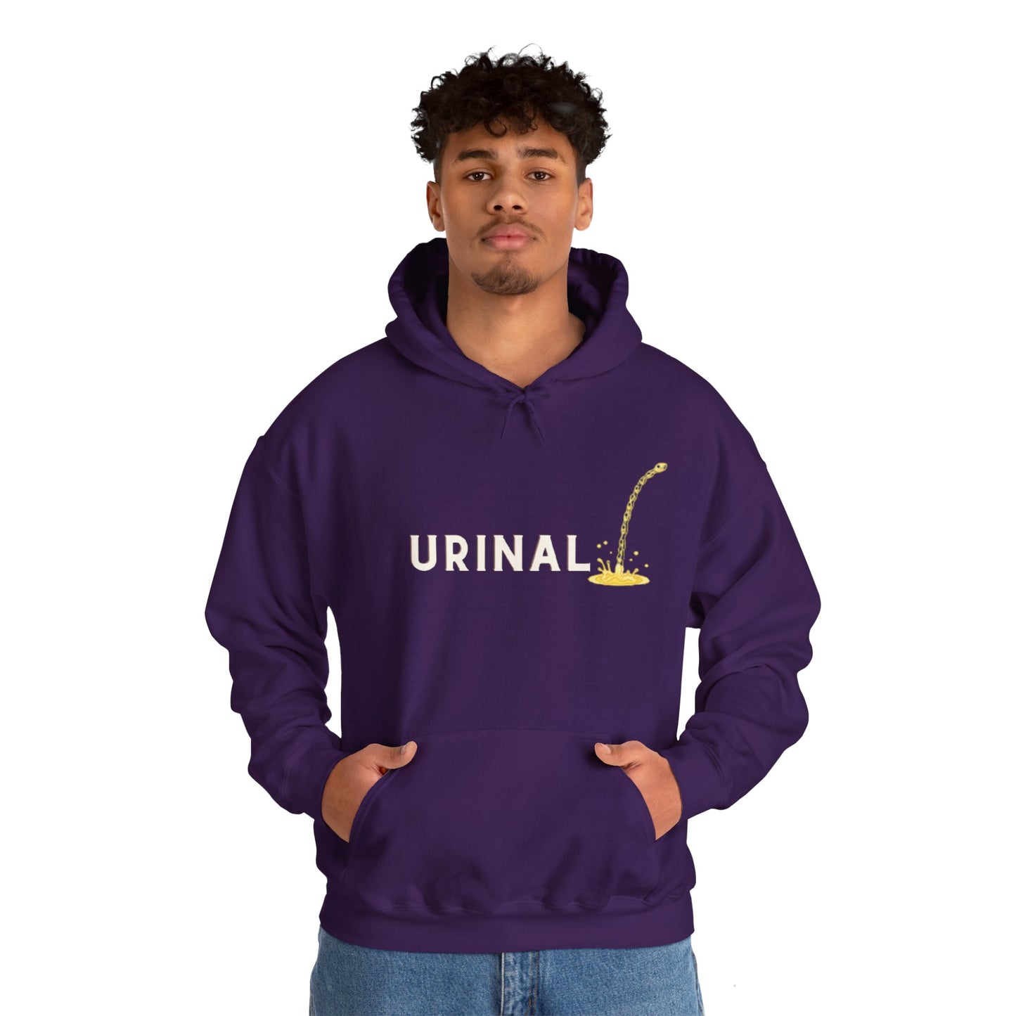 Urinal Unisex Hooded Sweatshirt