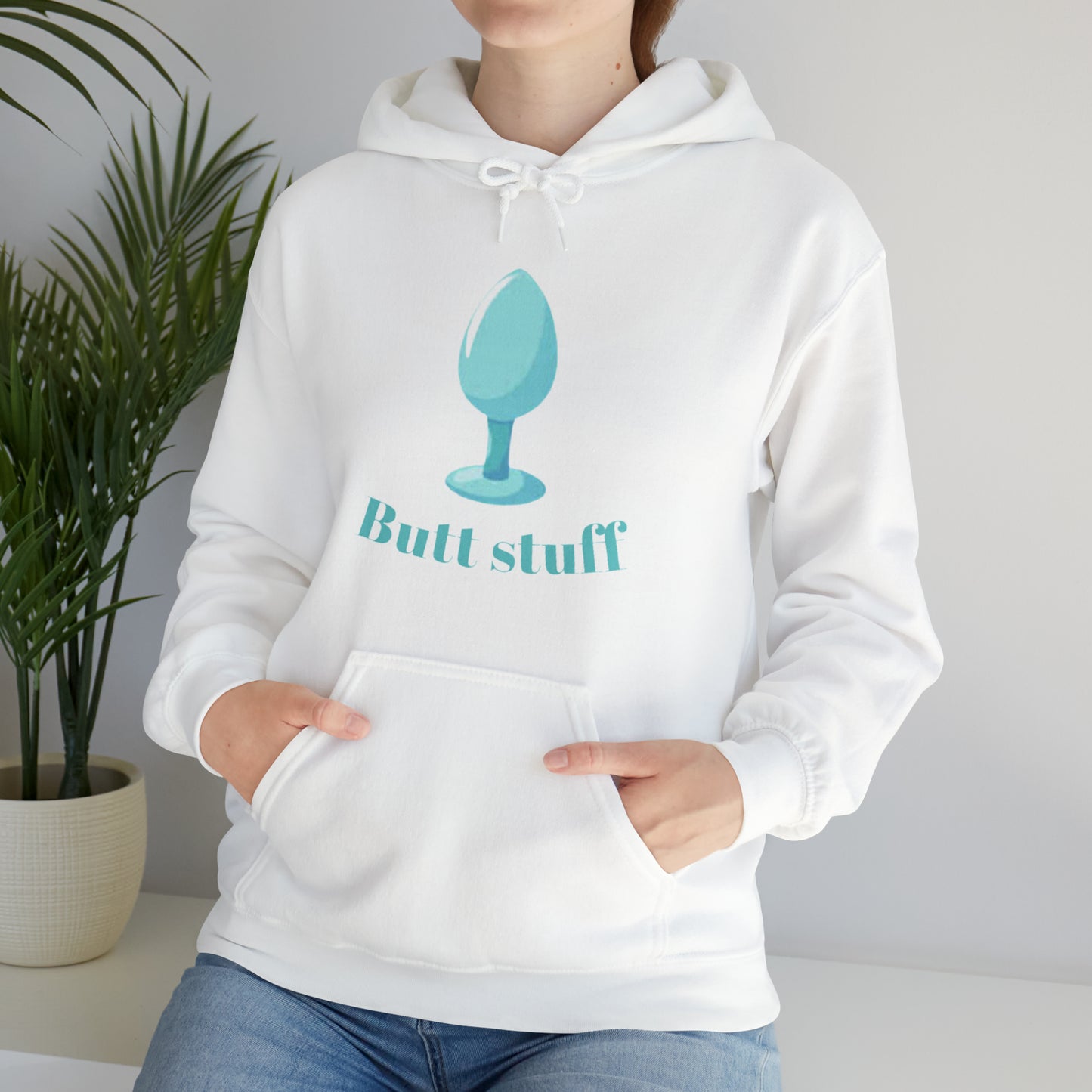 Butt Stuff Unisex Hooded Sweatshirt