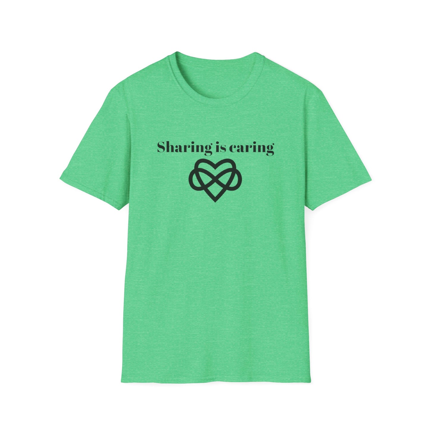 Sharing is Caring Poly Unisex Softstyle T-Shirt