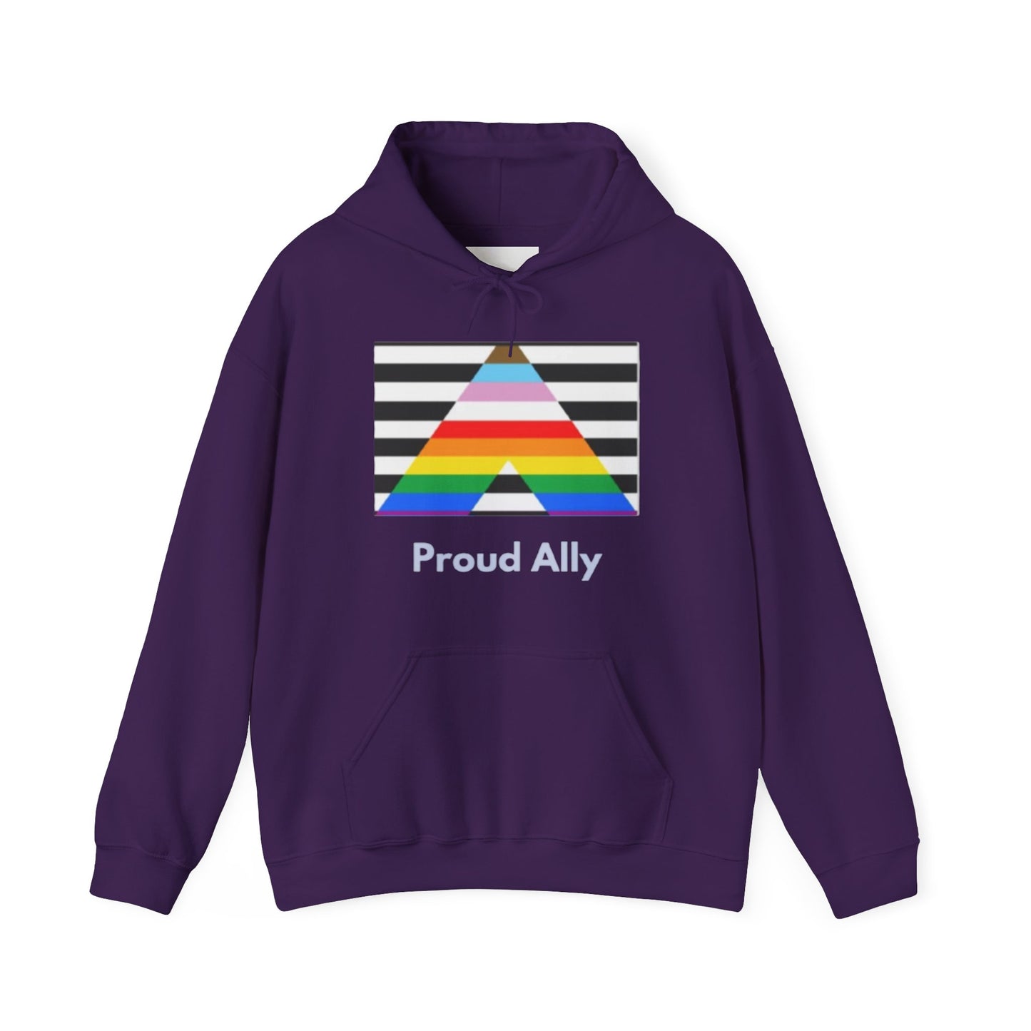 Proud Ally Unisex Hooded Sweatshirt