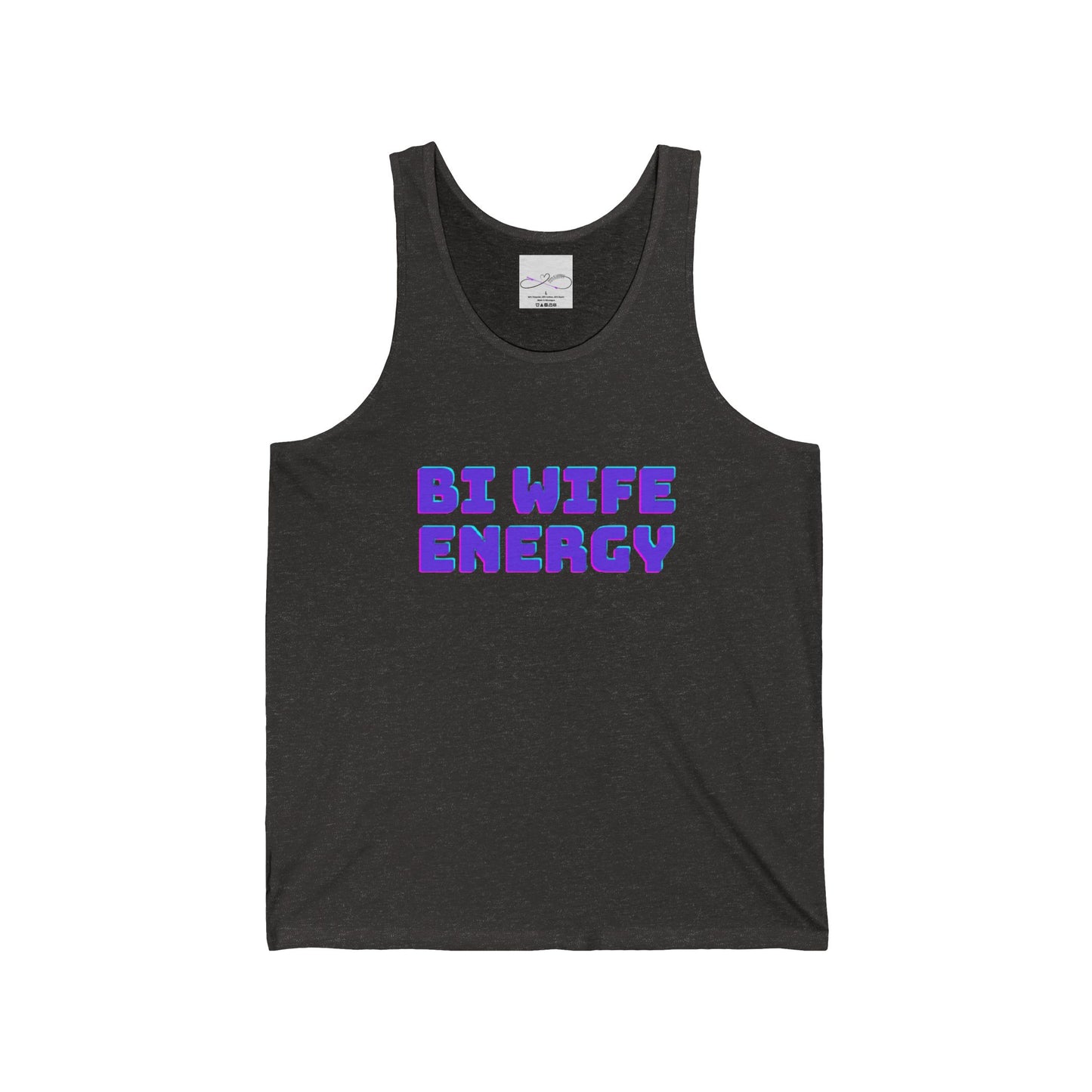 Bi Wife Energy Unisex Jersey Tank