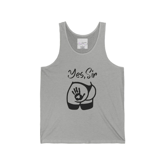 Yes, Sir Unisex Jersey Tank