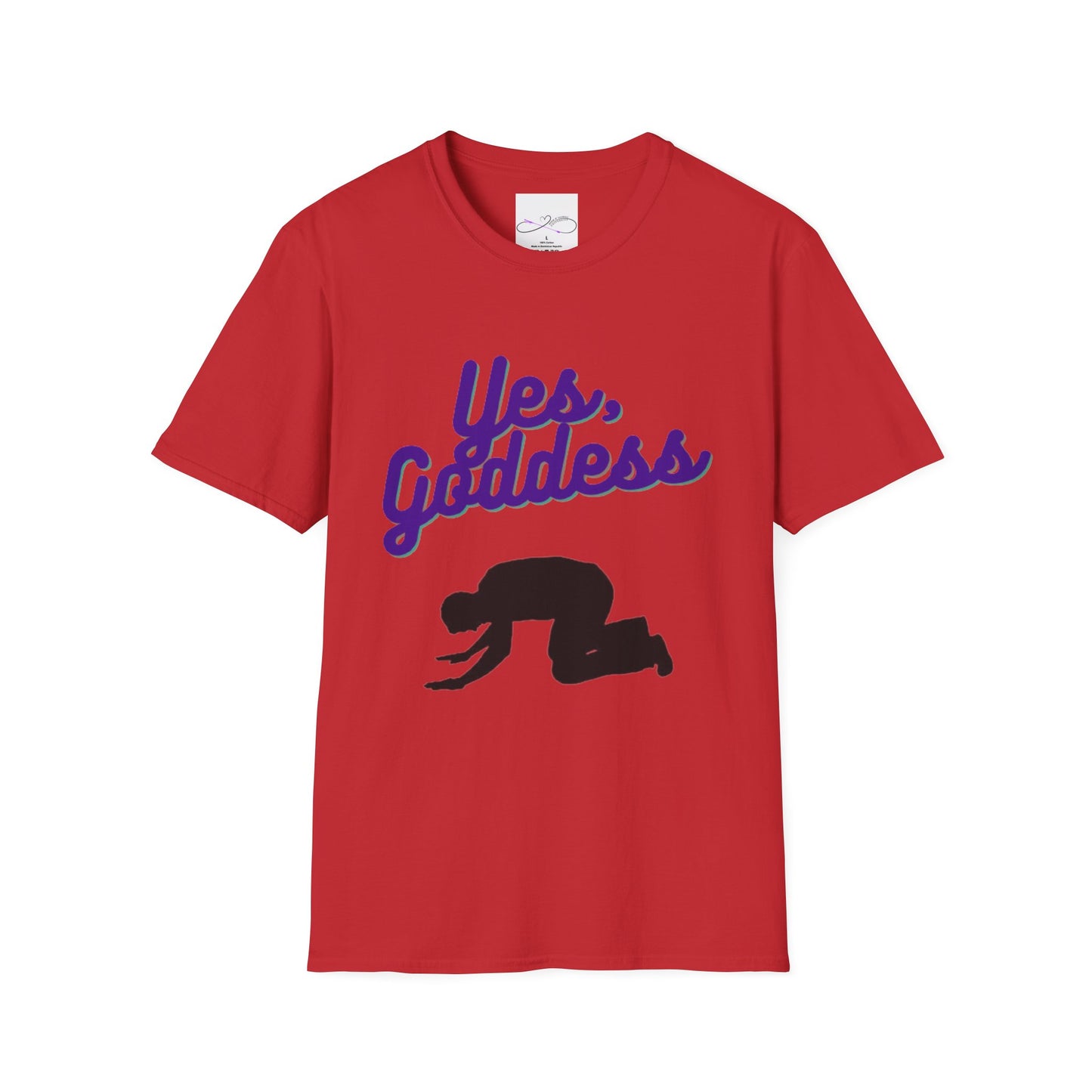 Yes, Goddess Unisex Softstyle T-Shirt