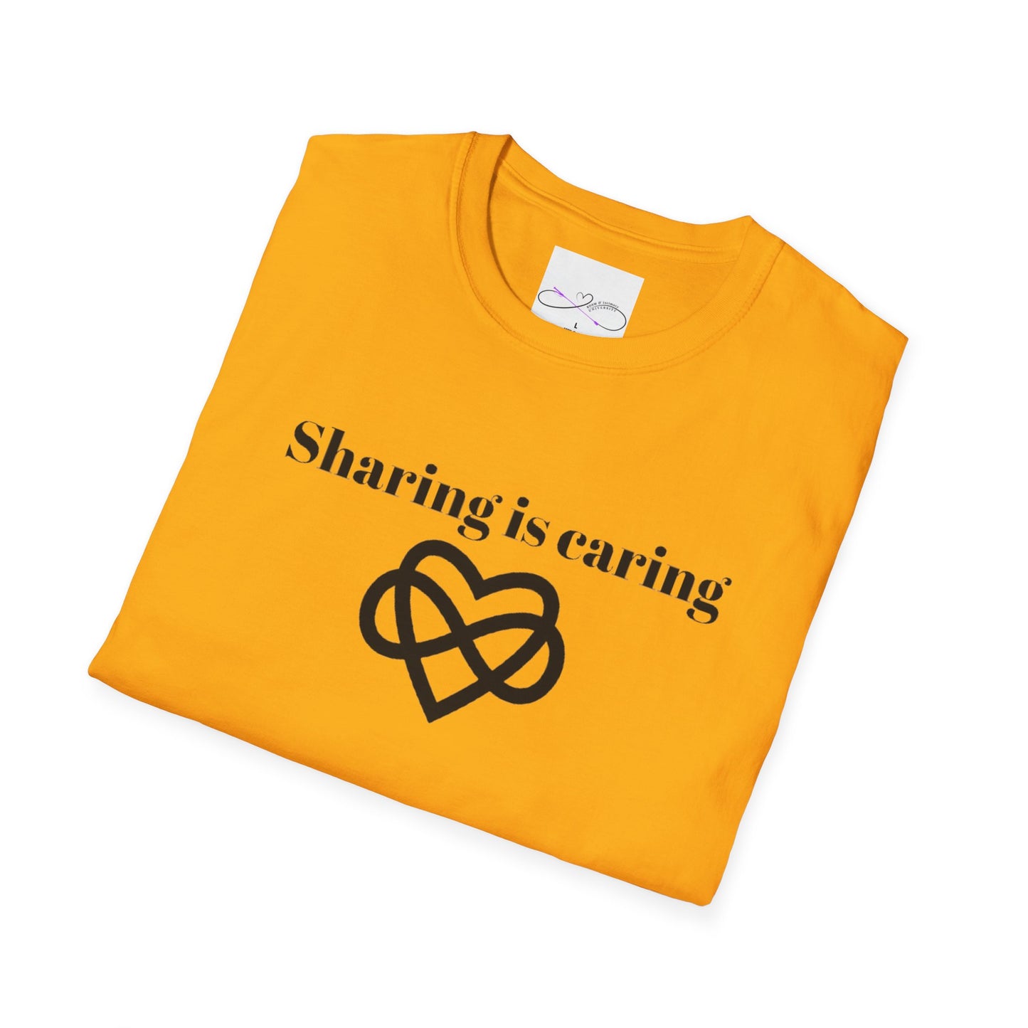 Sharing is Caring Poly Unisex Softstyle T-Shirt