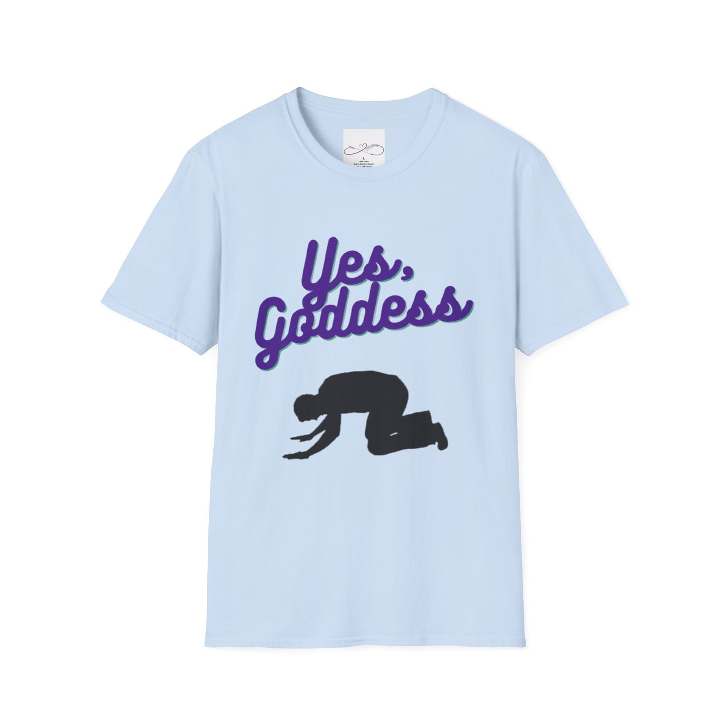 Yes, Goddess Unisex Softstyle T-Shirt