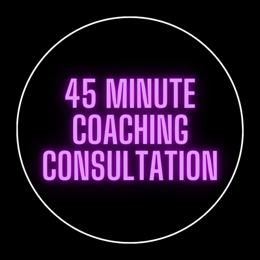 45 Minute Coaching Consultation