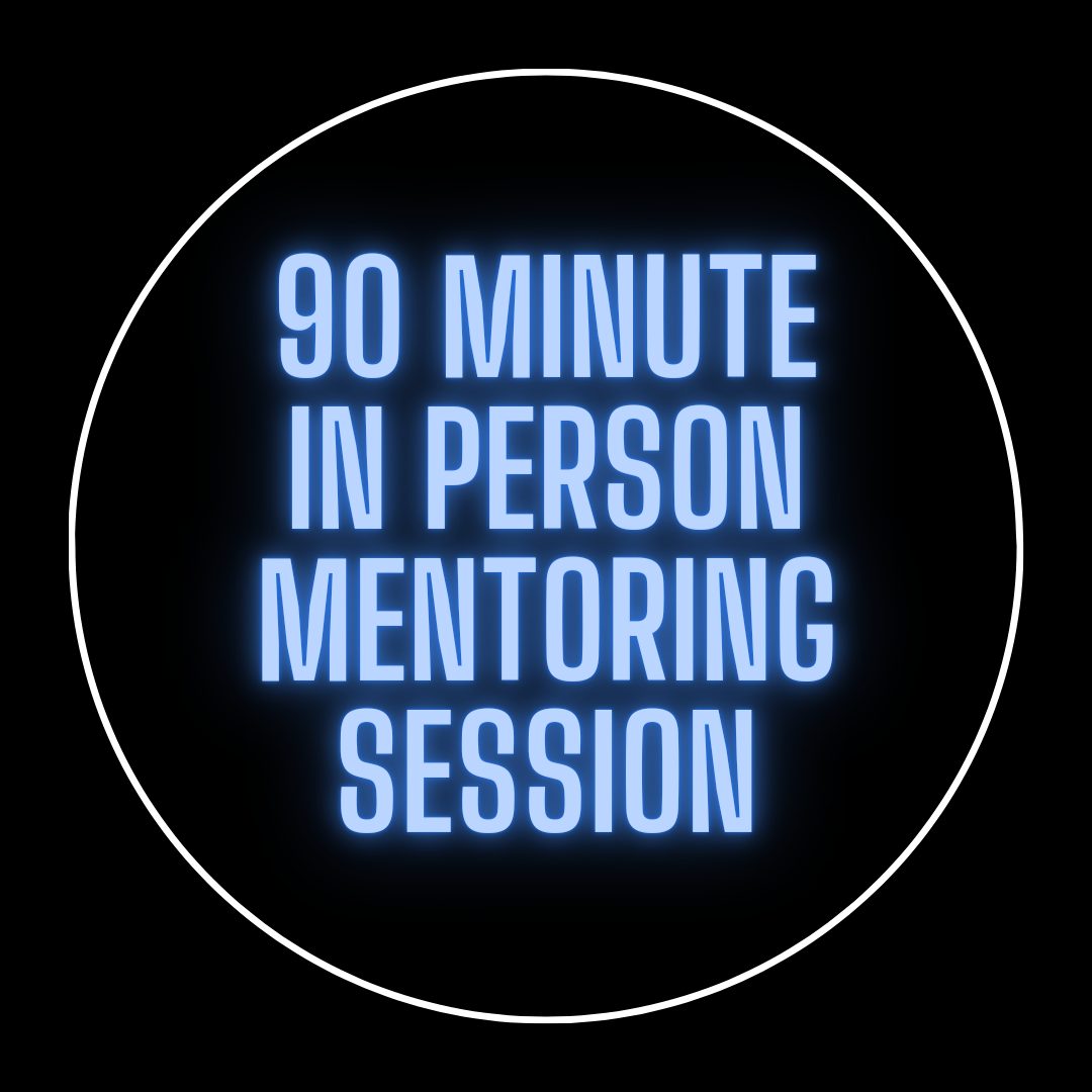 90 Minute In Person Mentoring Session