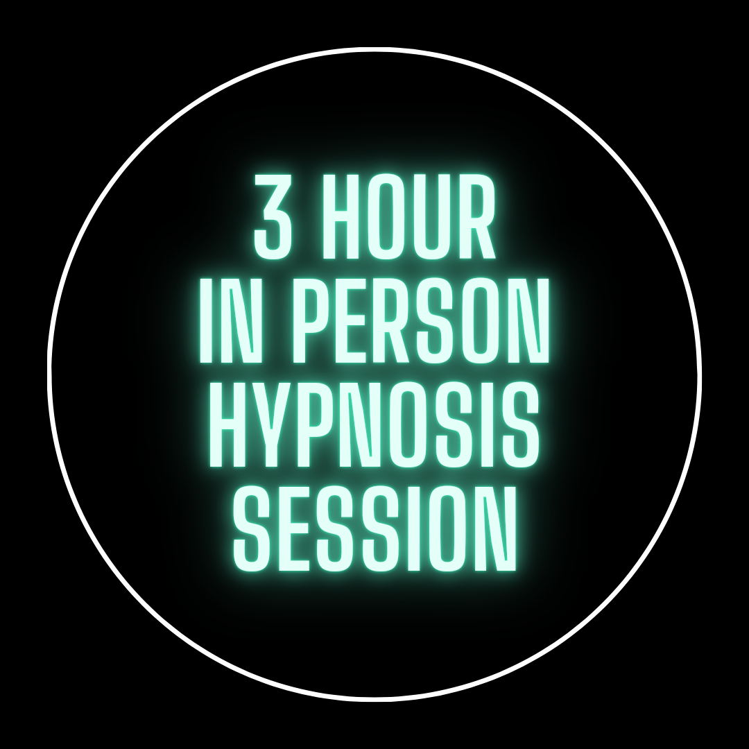 3 Hour In Person Hypnosis Session