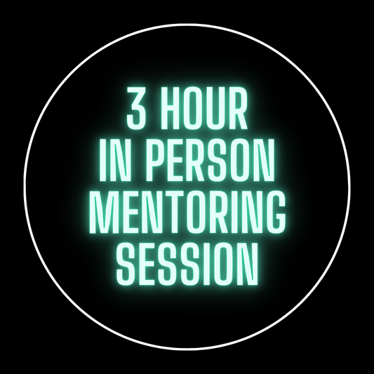 3 Hour In Person Mentoring Session