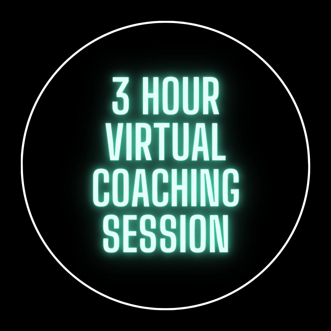 3 Hour Virtual Coaching Session