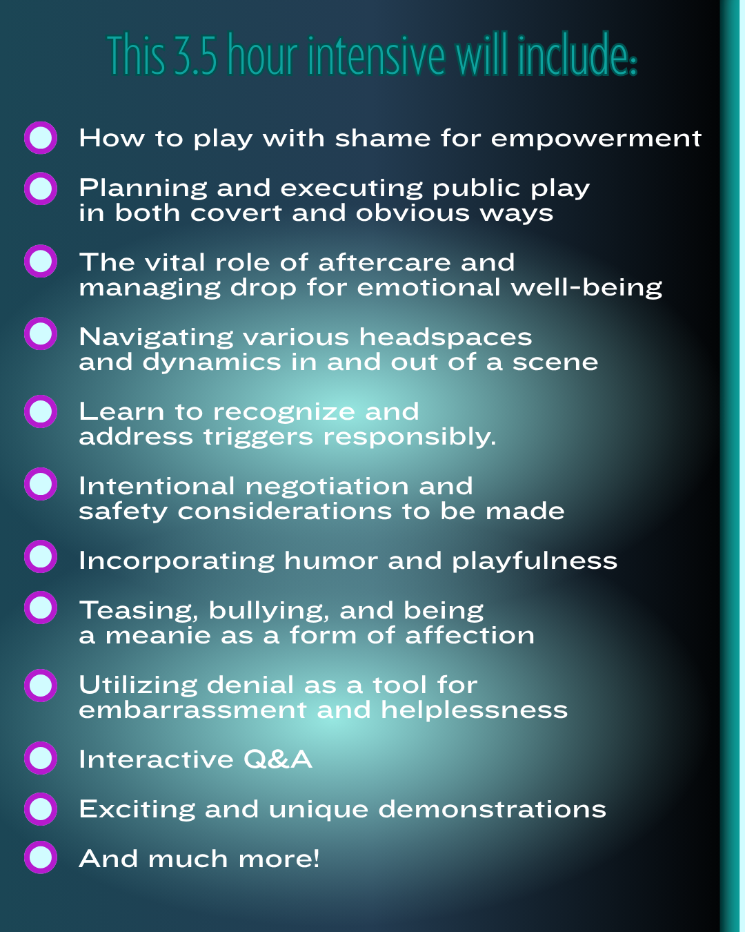 The Shame Spectrum: A Humiliation Play Intensive