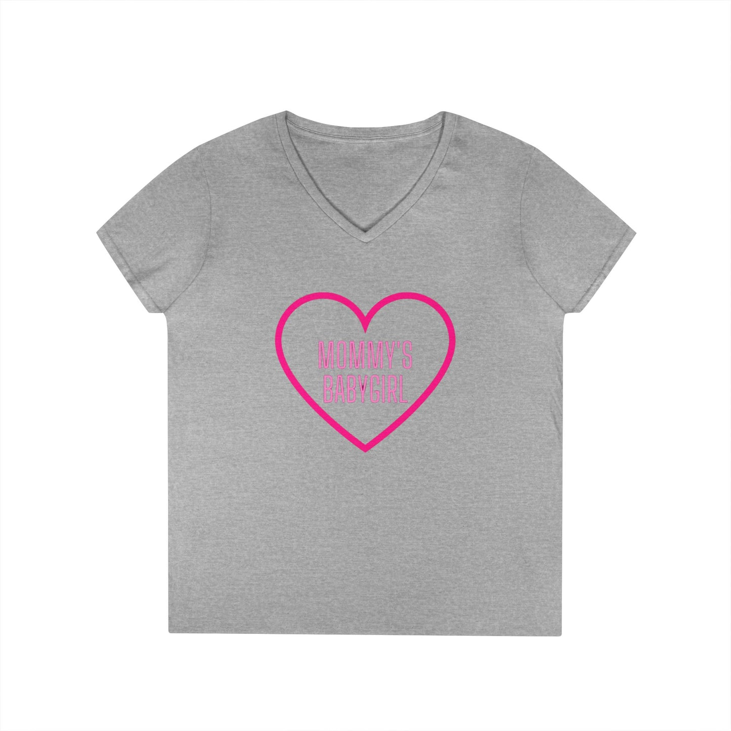 Mommy's Babygirl V-Neck T-Shirt