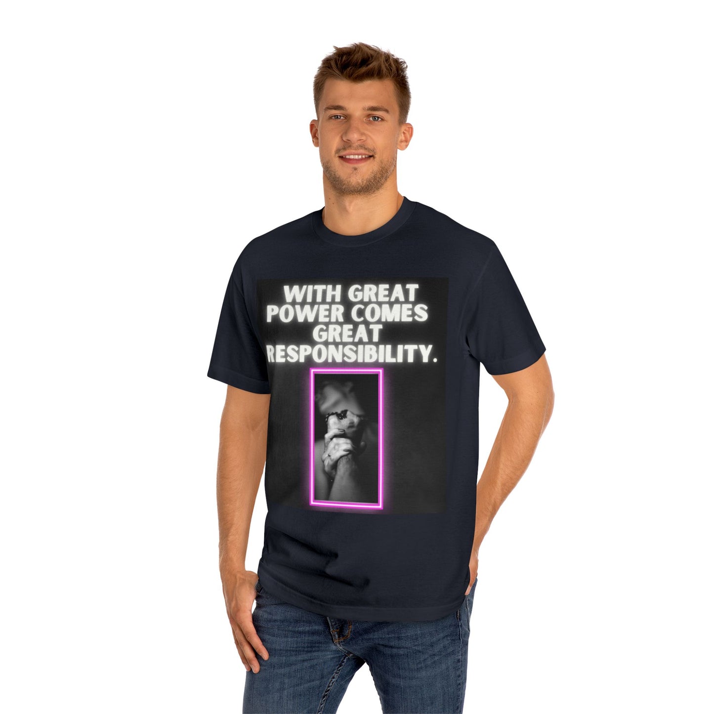 With Great Power Unisex Classic Tee