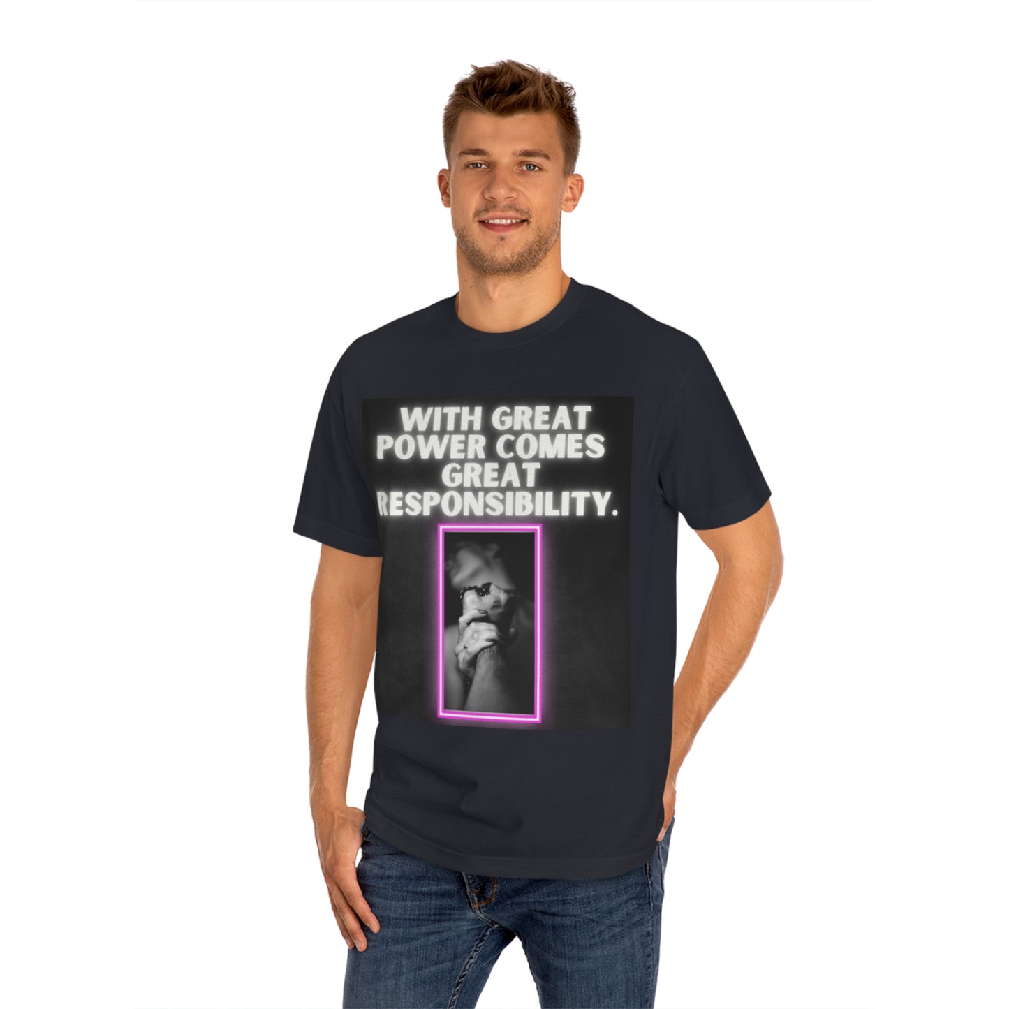 With Great Power Unisex Classic Tee