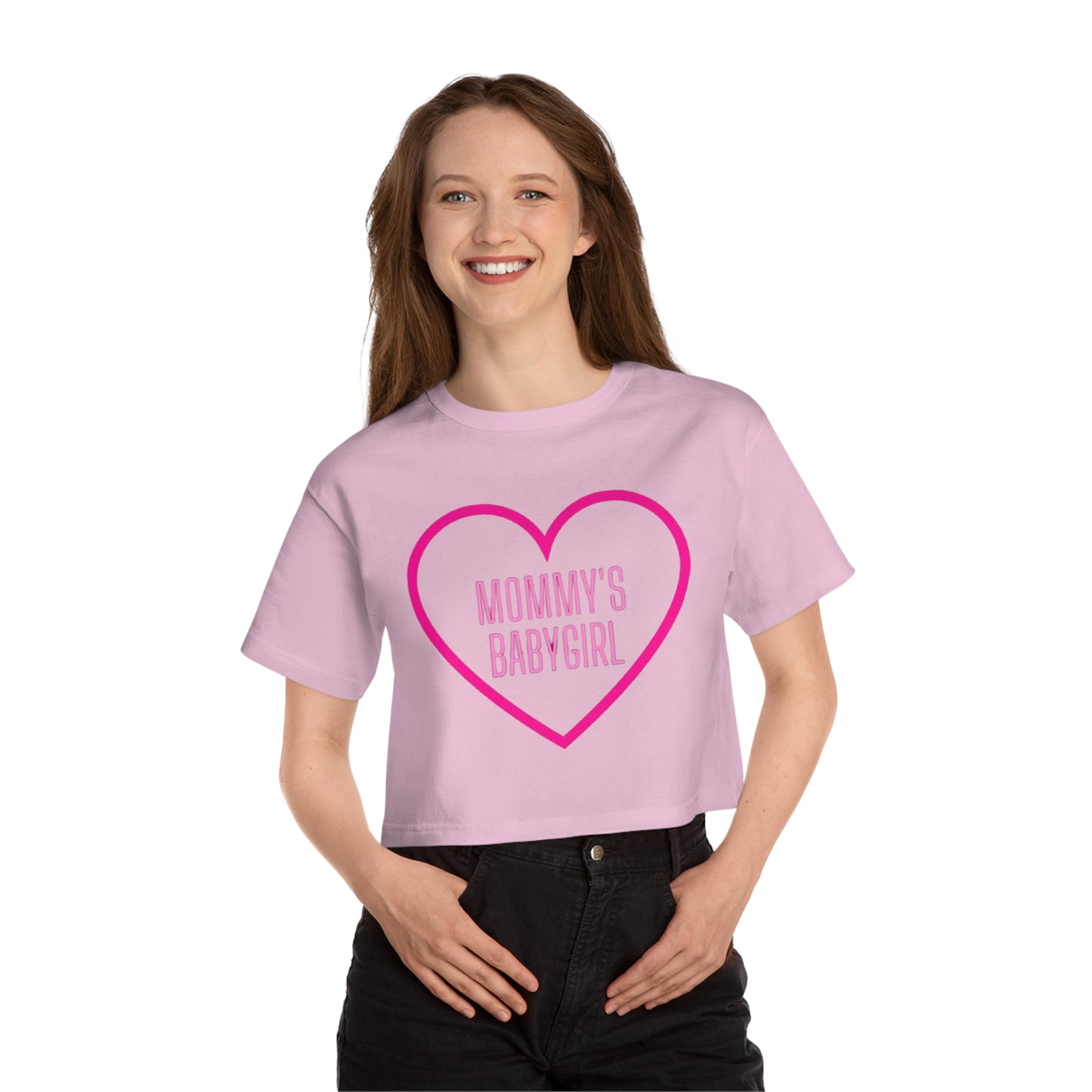 Mommy's Babygirl Cropped T-Shirt