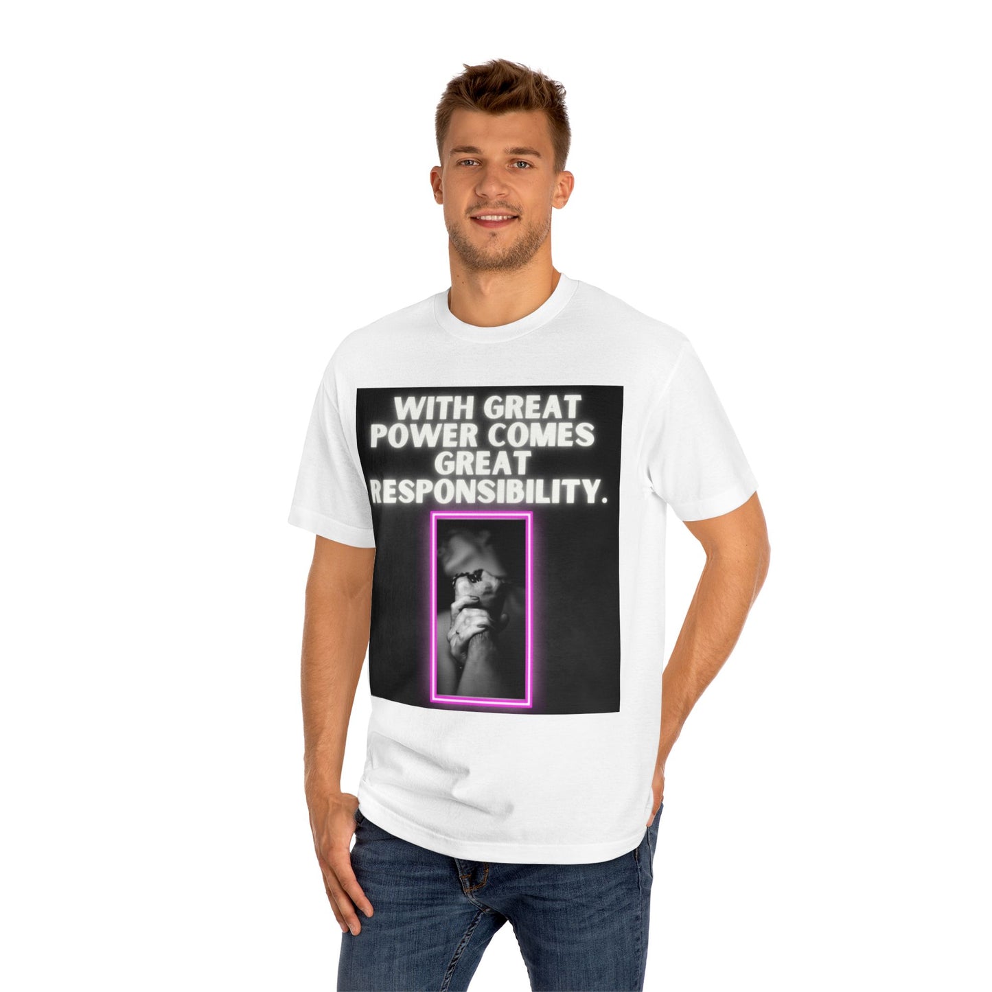 With Great Power Unisex Classic Tee