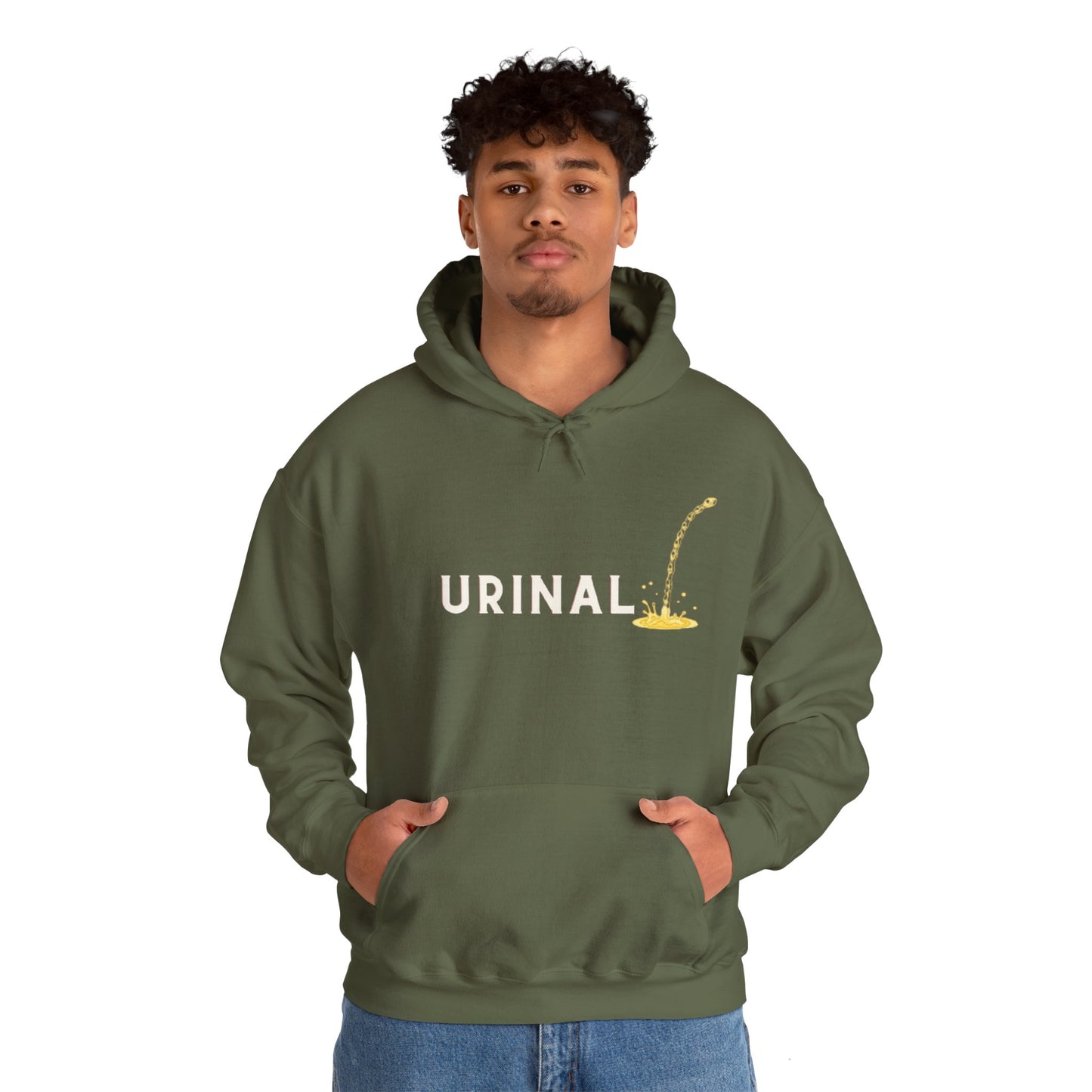 Urinal Unisex Hooded Sweatshirt