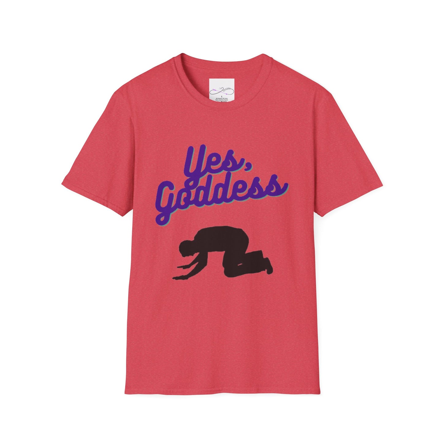 Yes, Goddess Unisex Softstyle T-Shirt