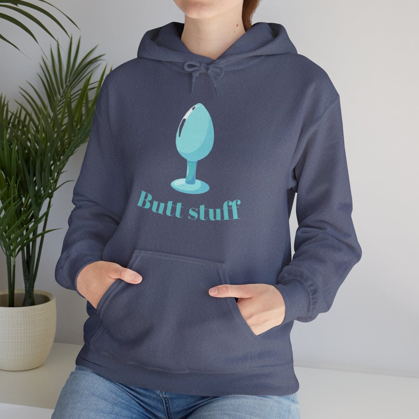 Butt Stuff Unisex Hooded Sweatshirt