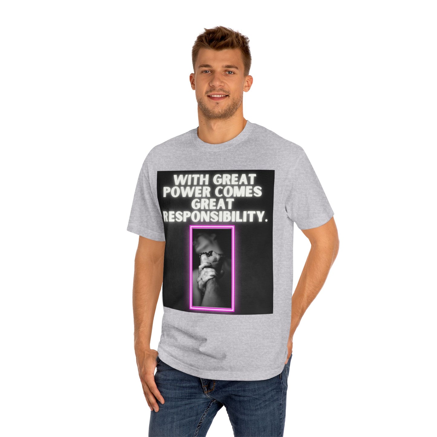 With Great Power Unisex Classic Tee