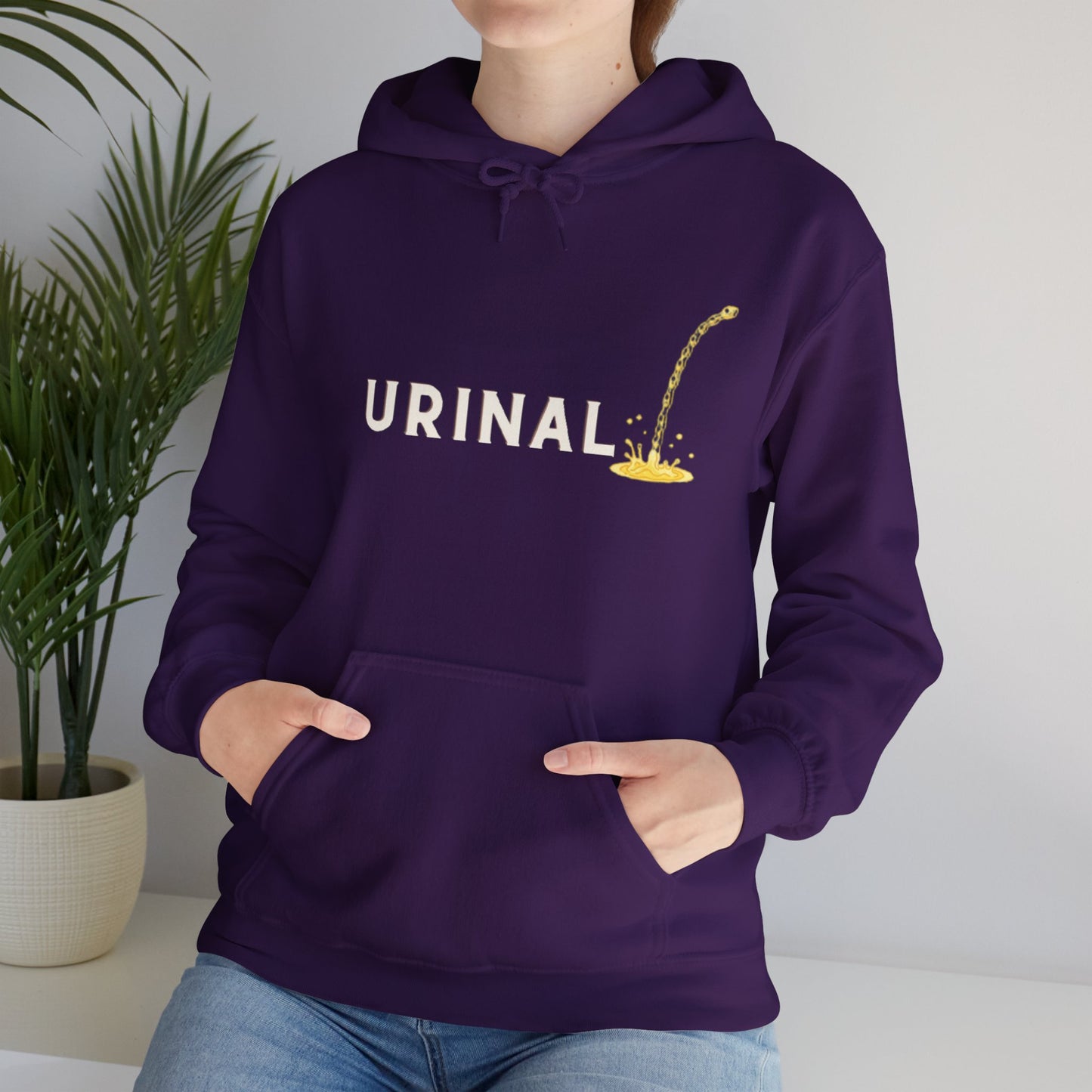 Urinal Unisex Hooded Sweatshirt