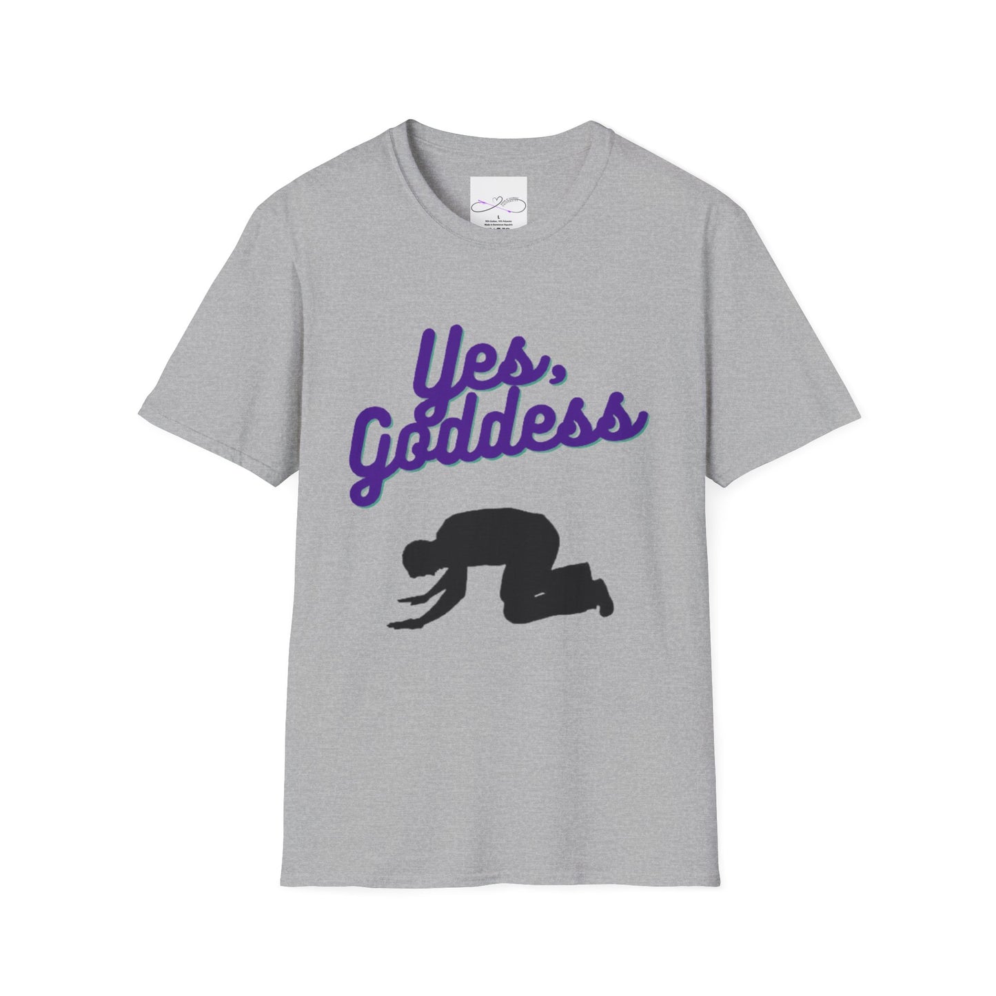 Yes, Goddess Unisex Softstyle T-Shirt