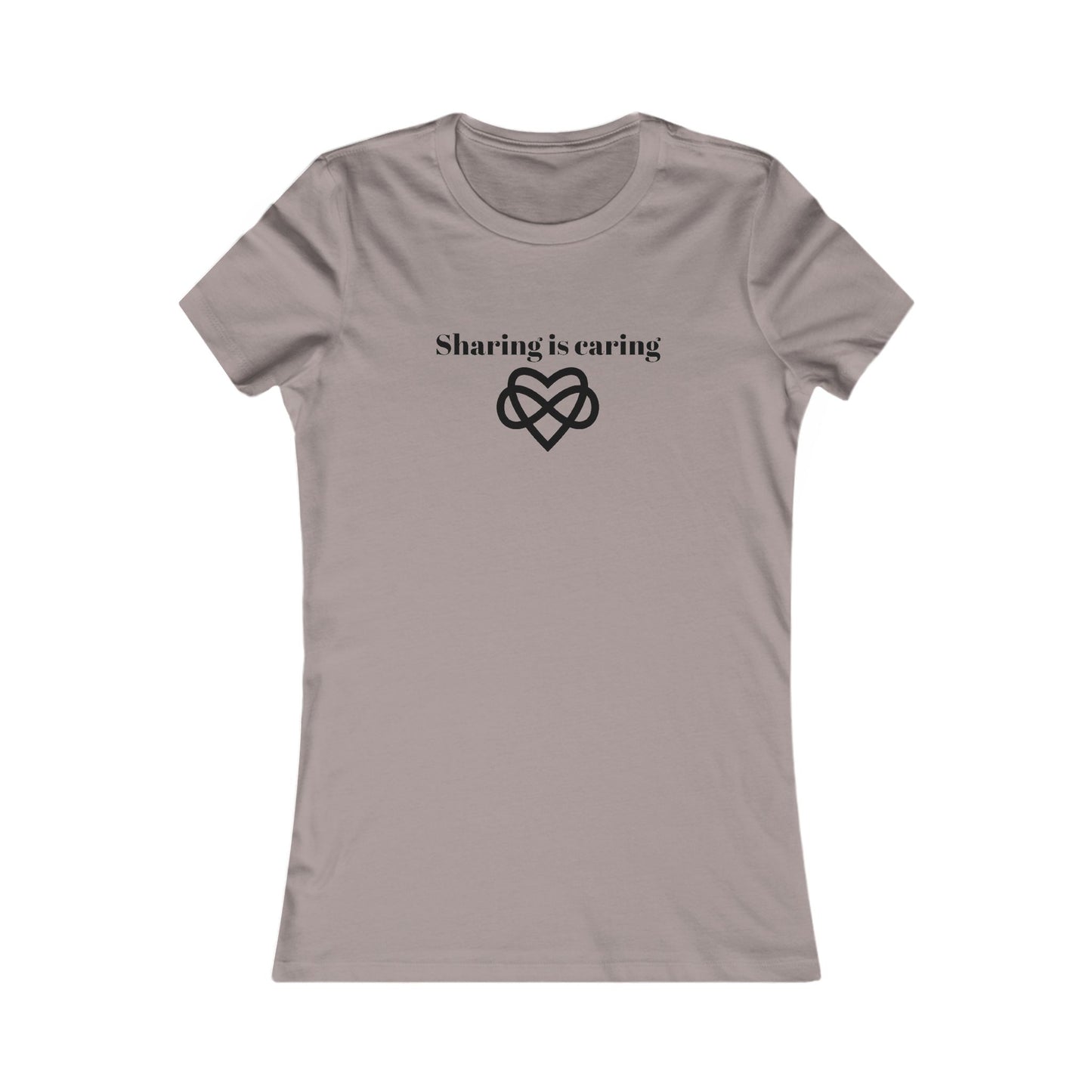 Sharing is Caring Poly Favorite Tee