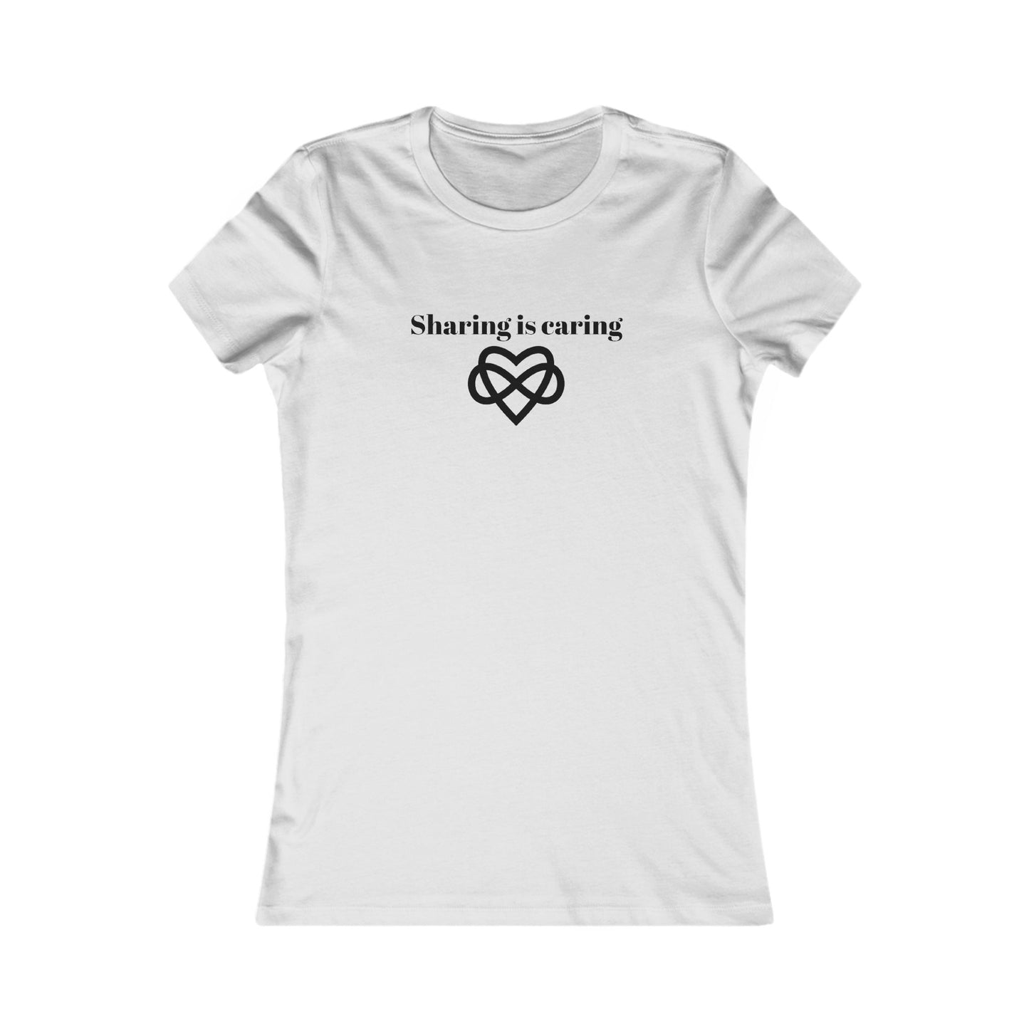 Sharing is Caring Poly Favorite Tee