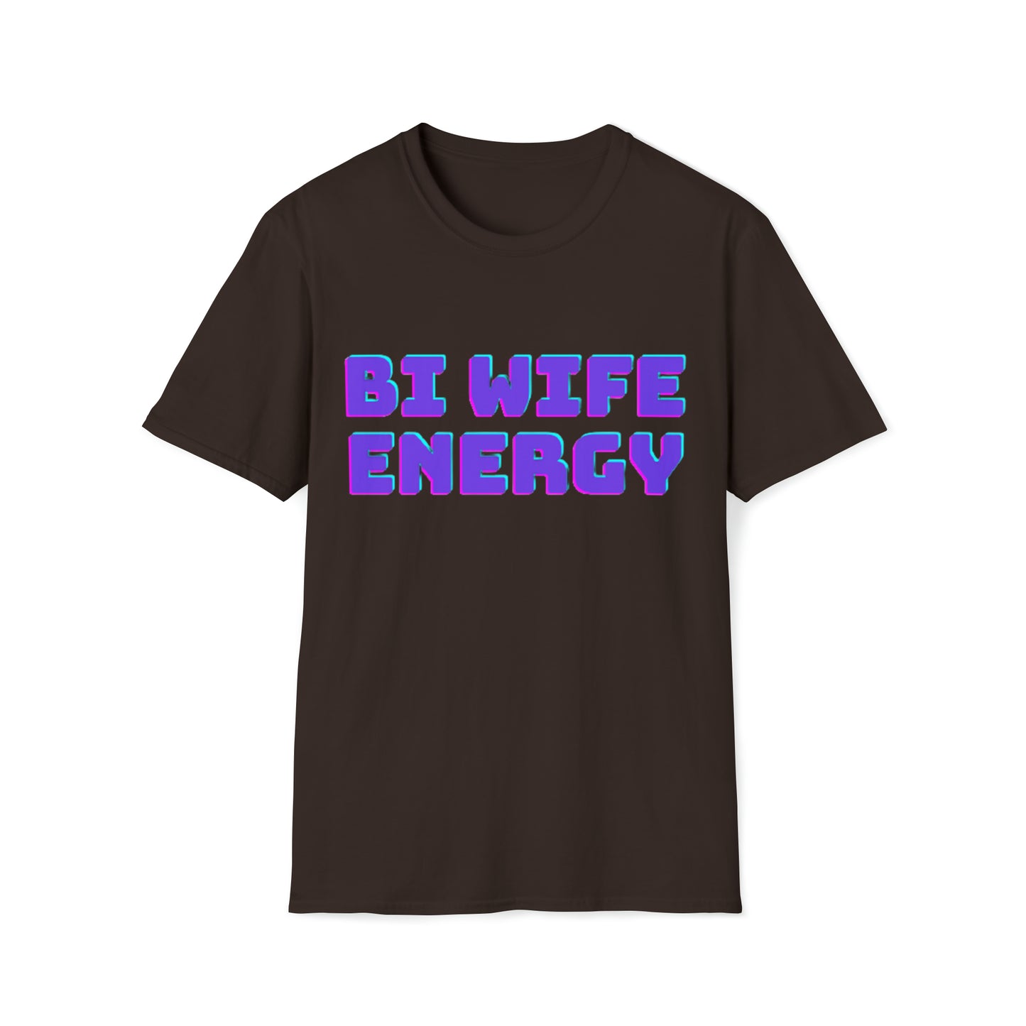 Bi Wife Energy Unisex Softstyle T-Shirt
