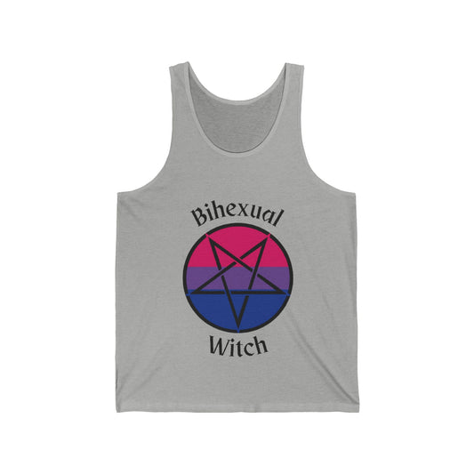 Bihexual Witch Unisex Jersey Tank