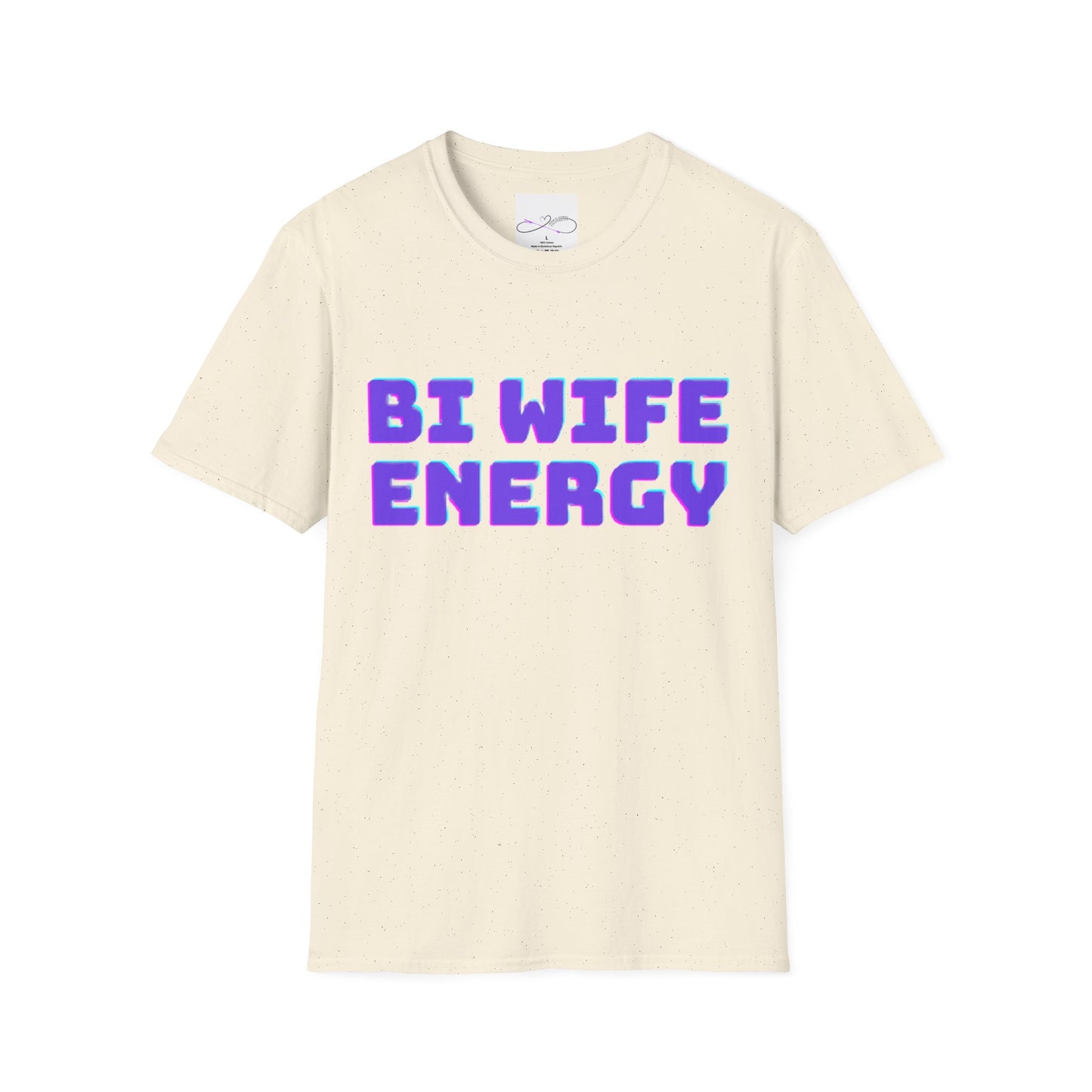 Bi Wife Energy Unisex Softstyle T-Shirt