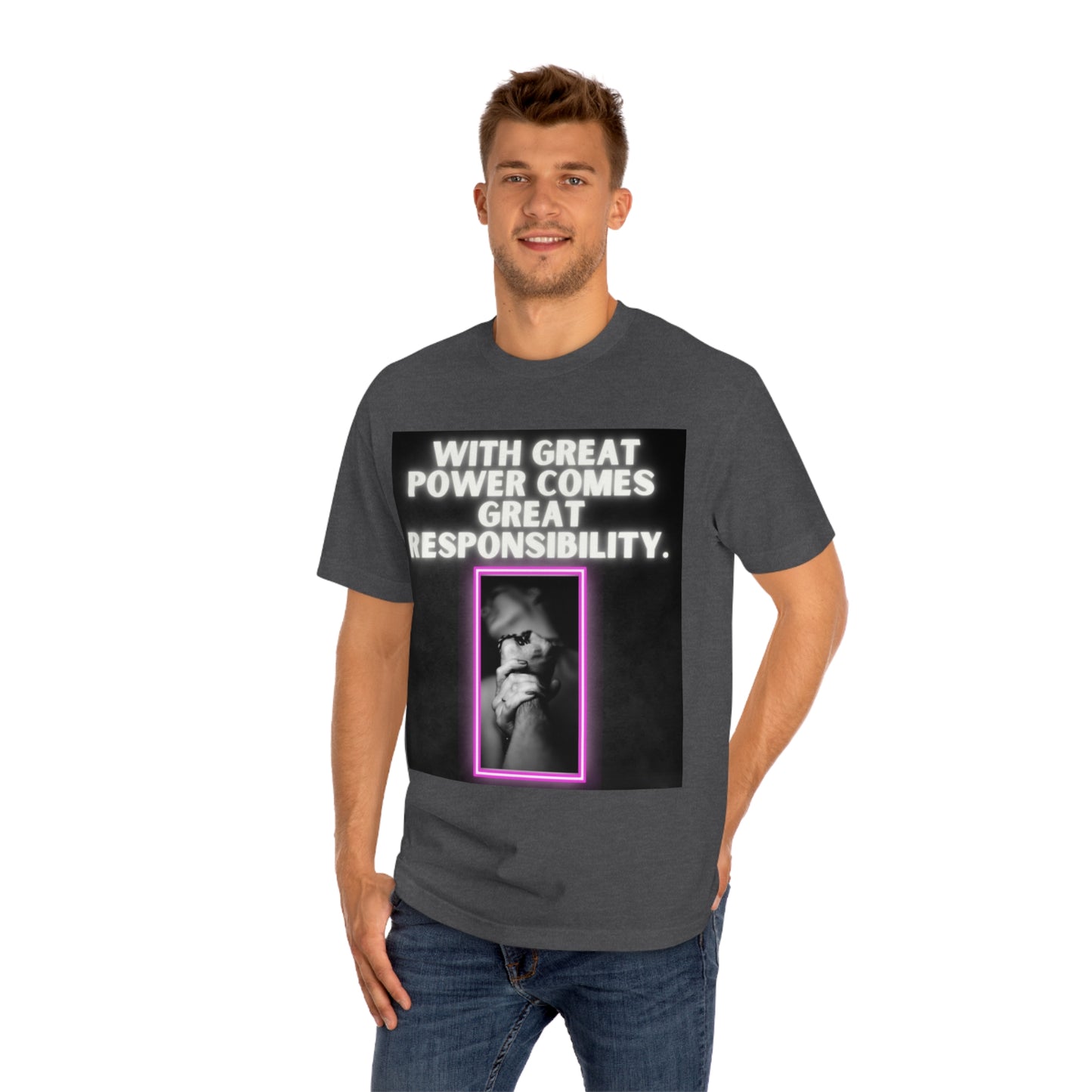 With Great Power Unisex Classic Tee