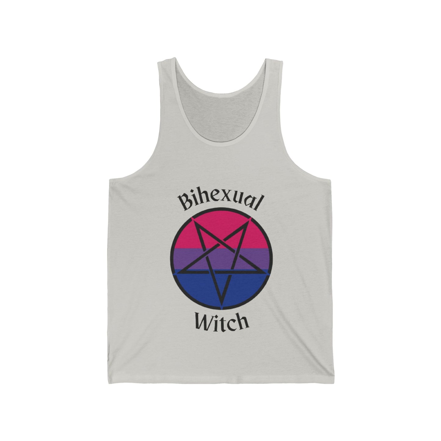 Bihexual Witch Unisex Jersey Tank