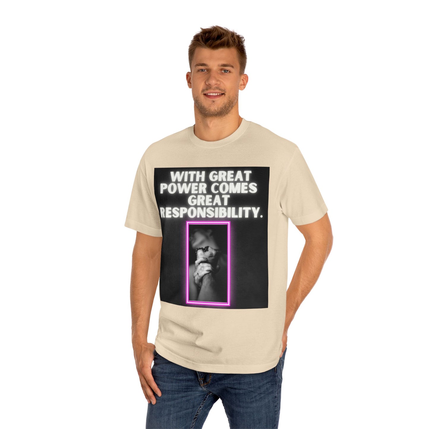 With Great Power Unisex Classic Tee