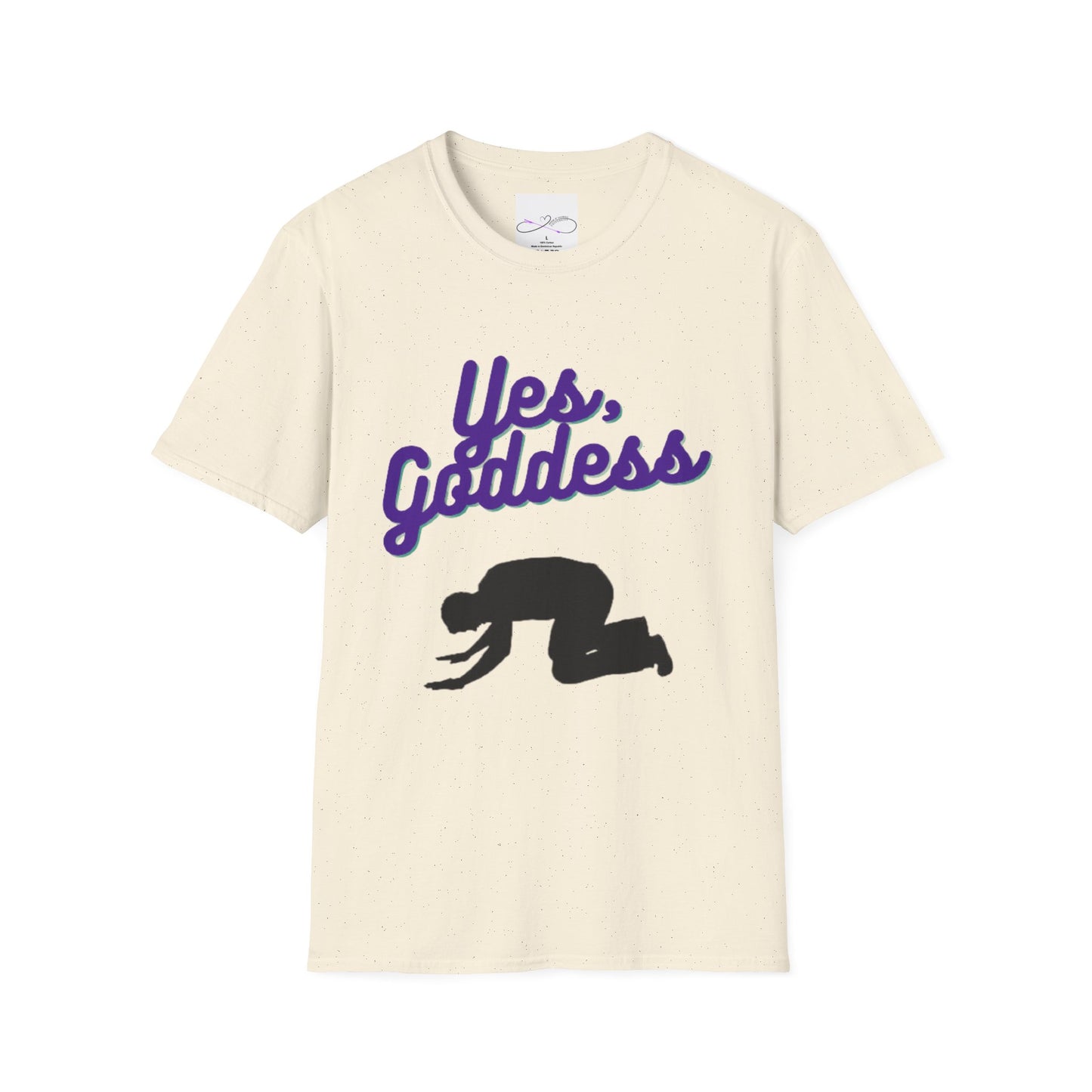 Yes, Goddess Unisex Softstyle T-Shirt